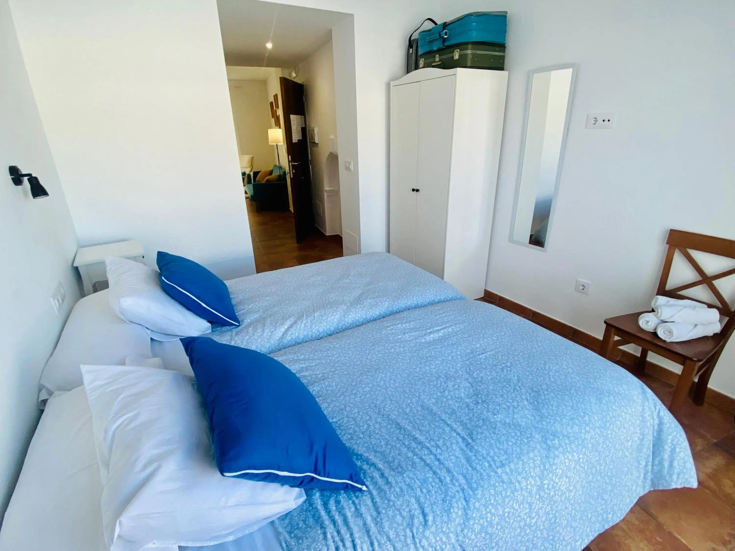 Bedroom, Bed in Apartamentos rurales, La Casa de Baltasar