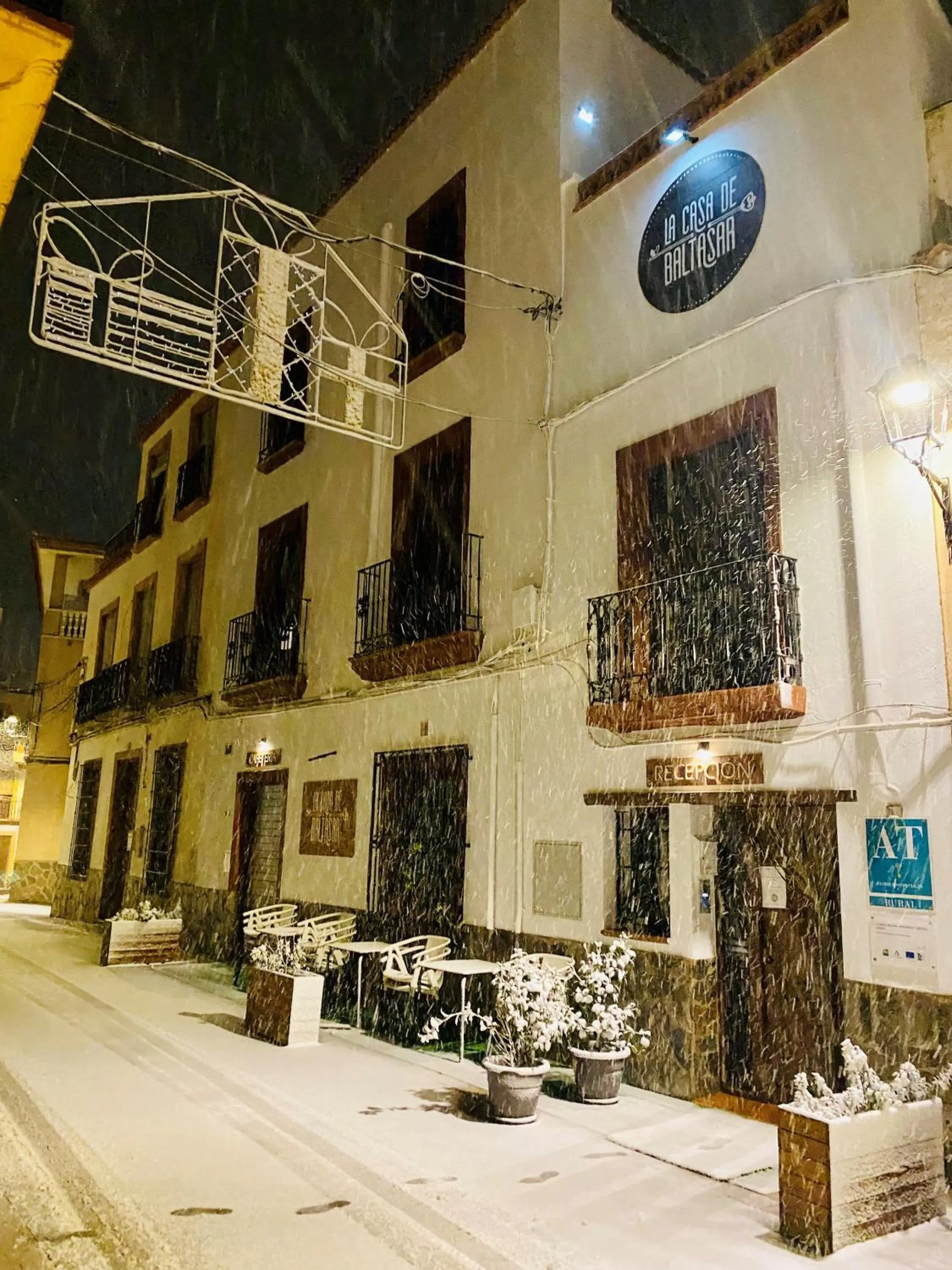 Winter in Apartamentos rurales, La Casa de Baltasar