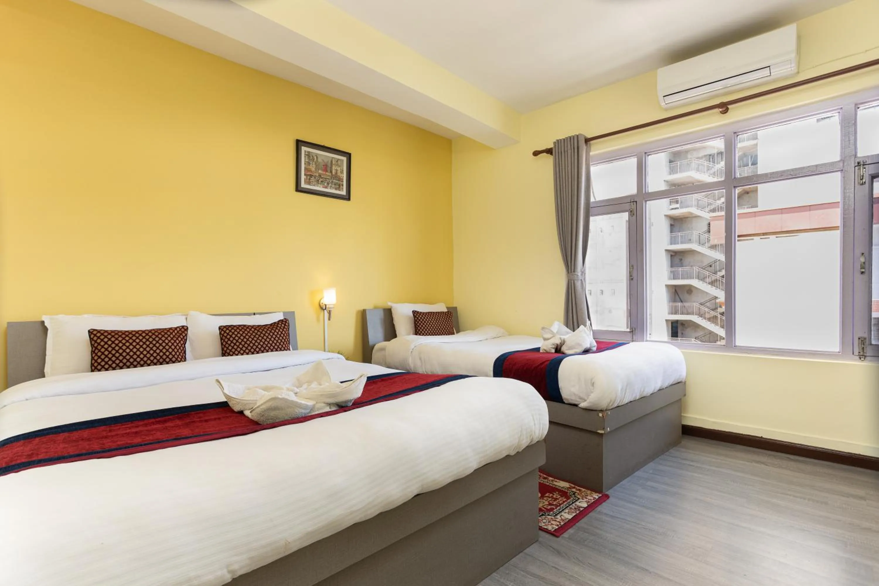 Photo of the whole room, Bed in Thamel Hotel & Spa