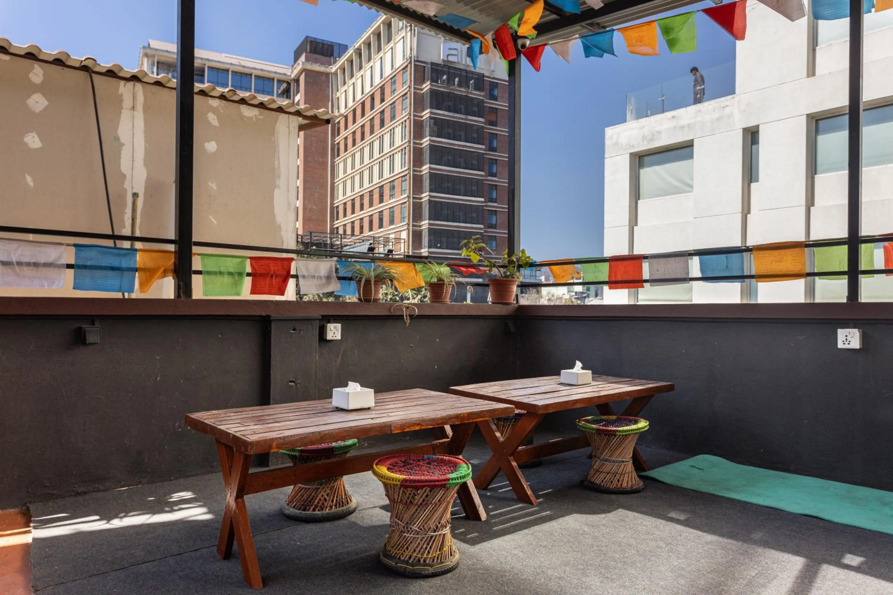 Communal lounge/ TV room in Thamel Hotel & Spa