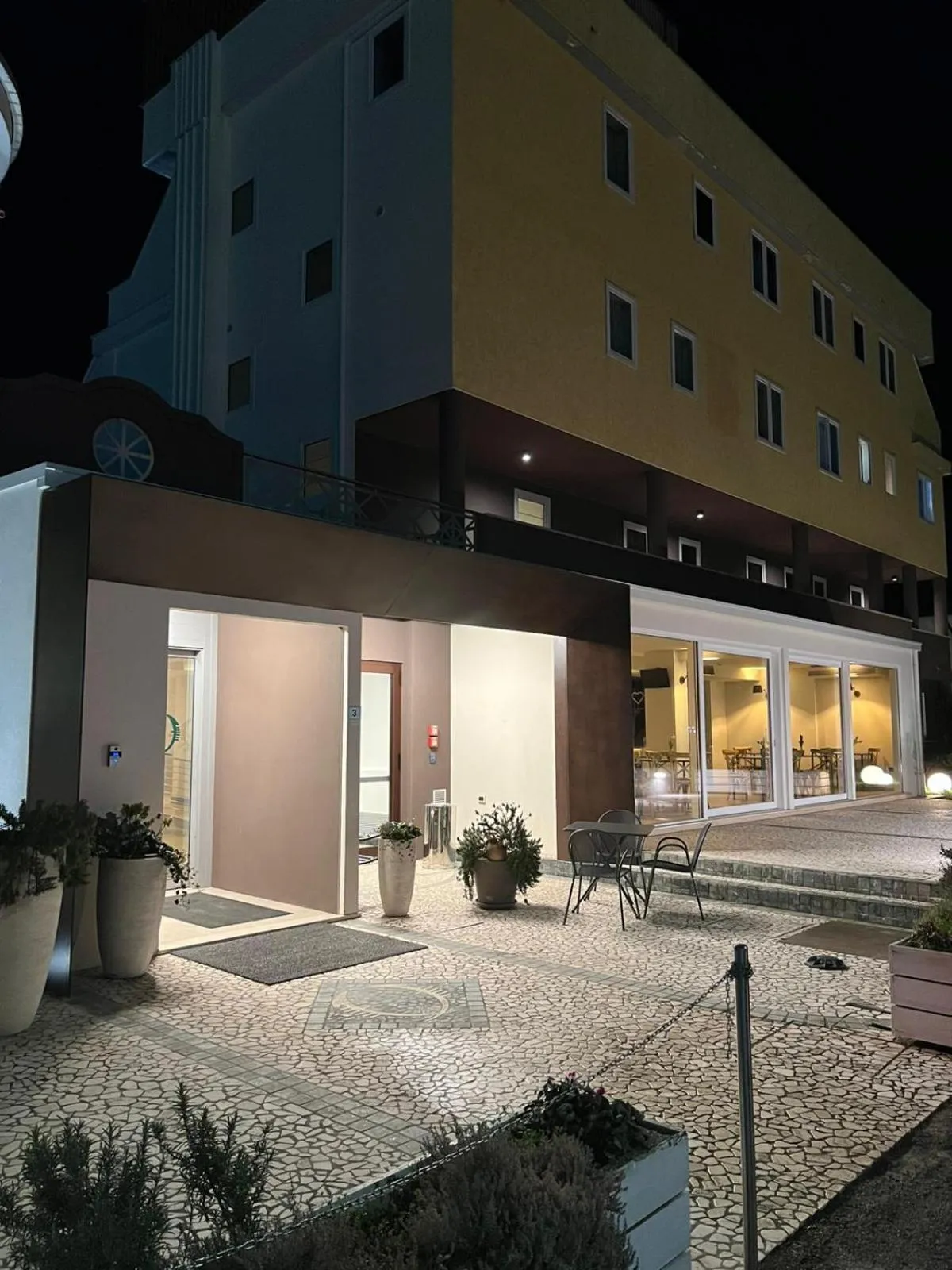 Property building in Hotel Ambra