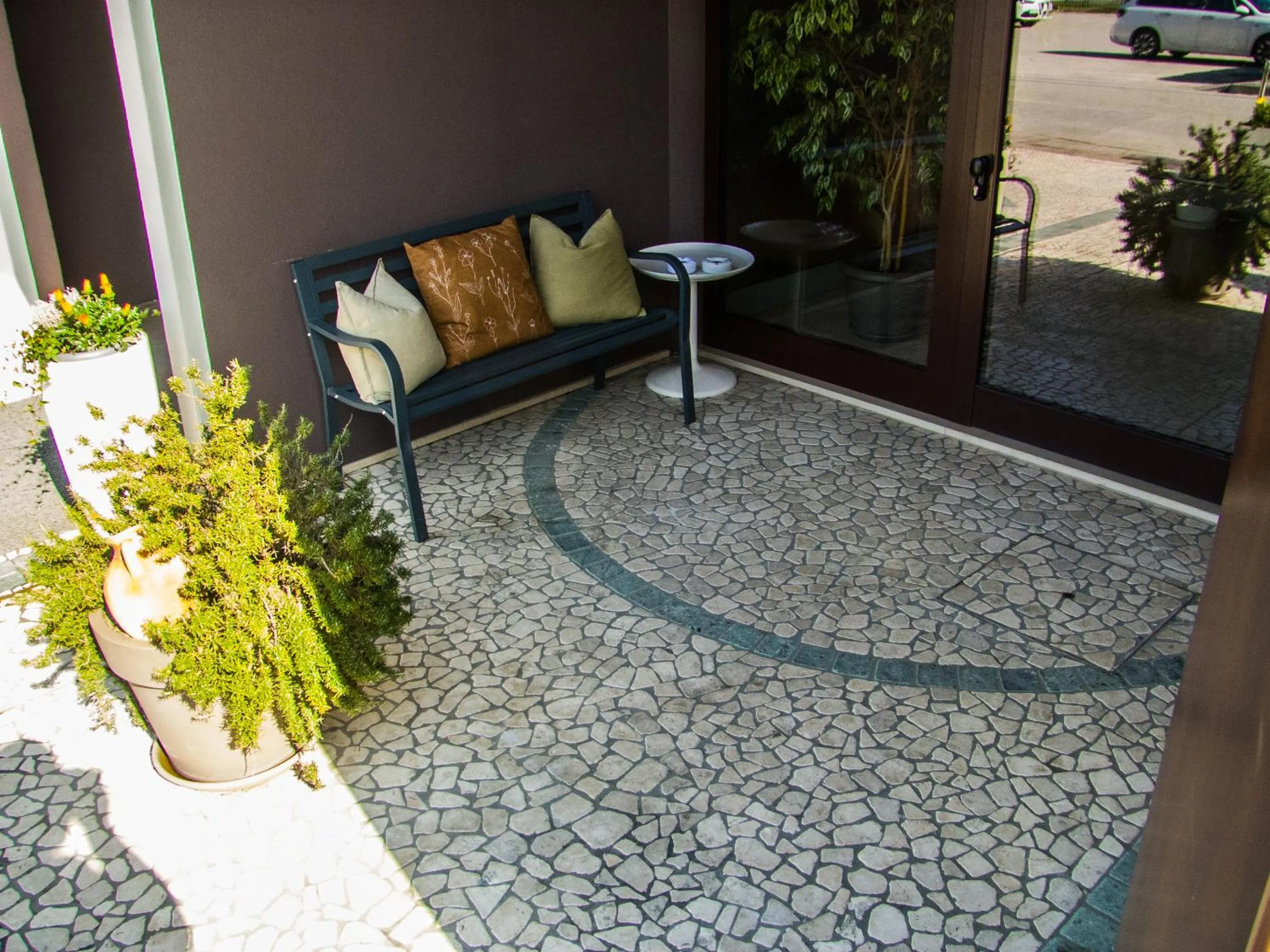 Property building in Hotel Ambra