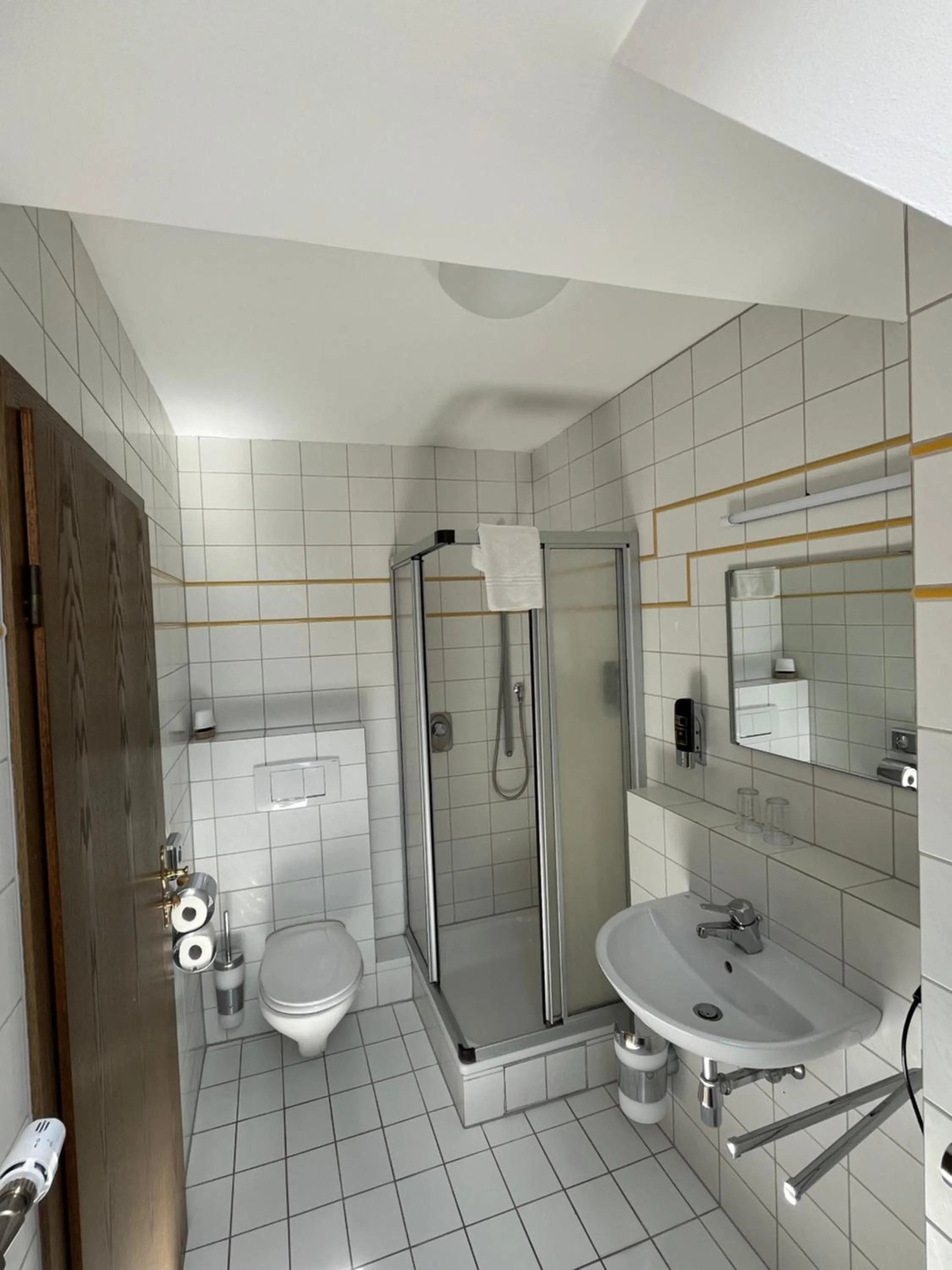 Shower in Pension Main-Art