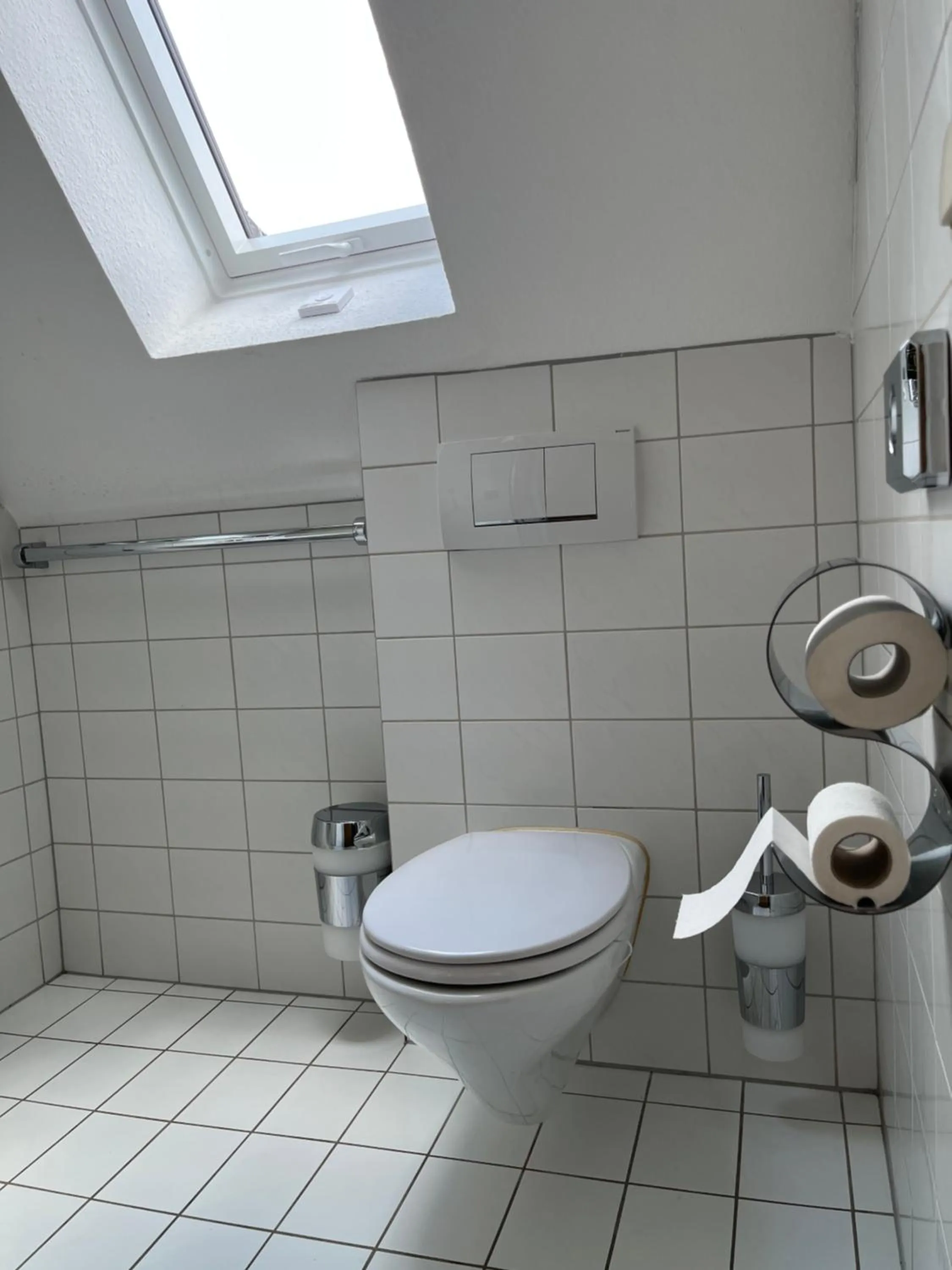 Toilet in Pension Main-Art