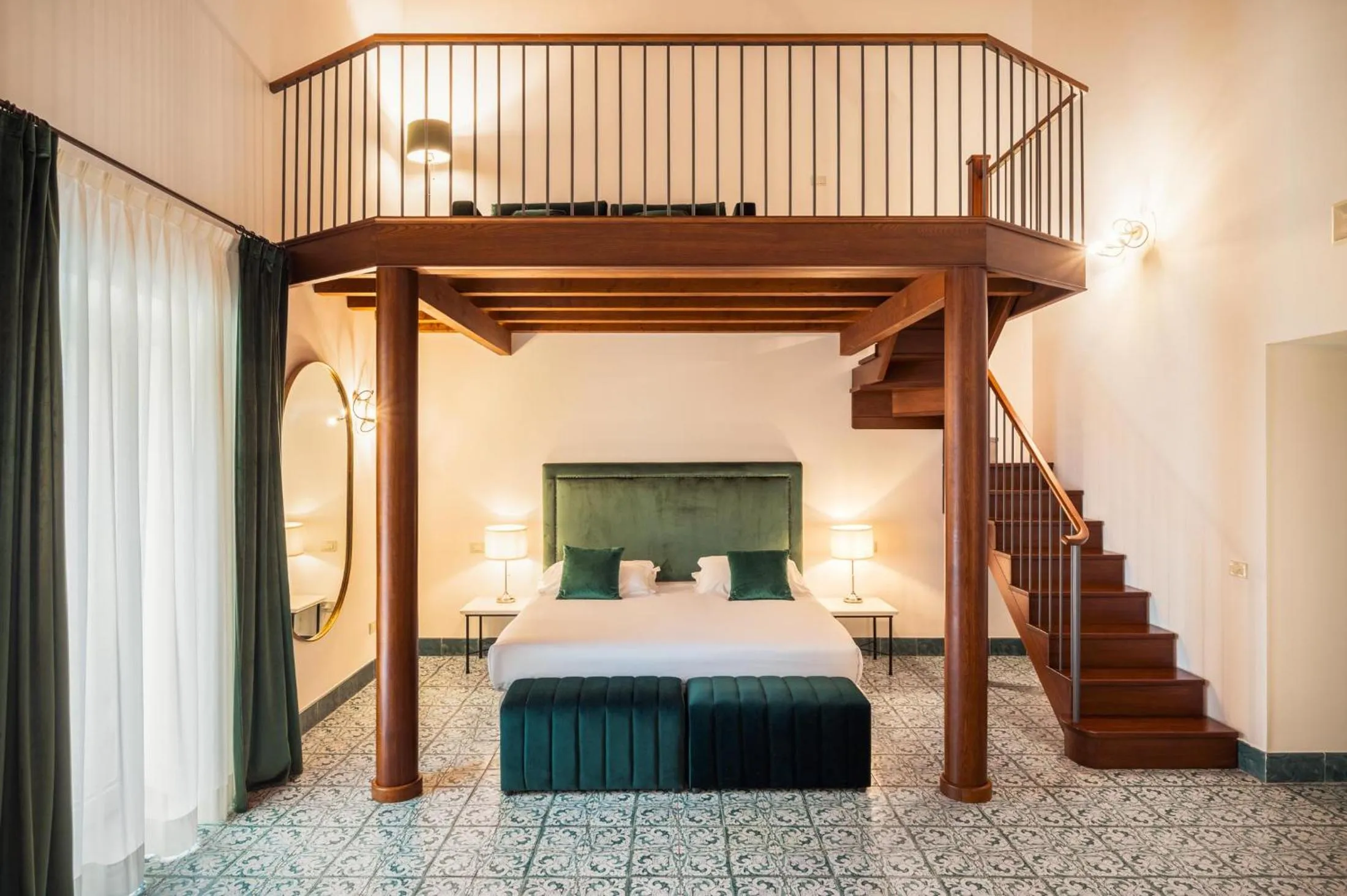 Bed in Dimora Caiammari Luxury Hotel & Spa