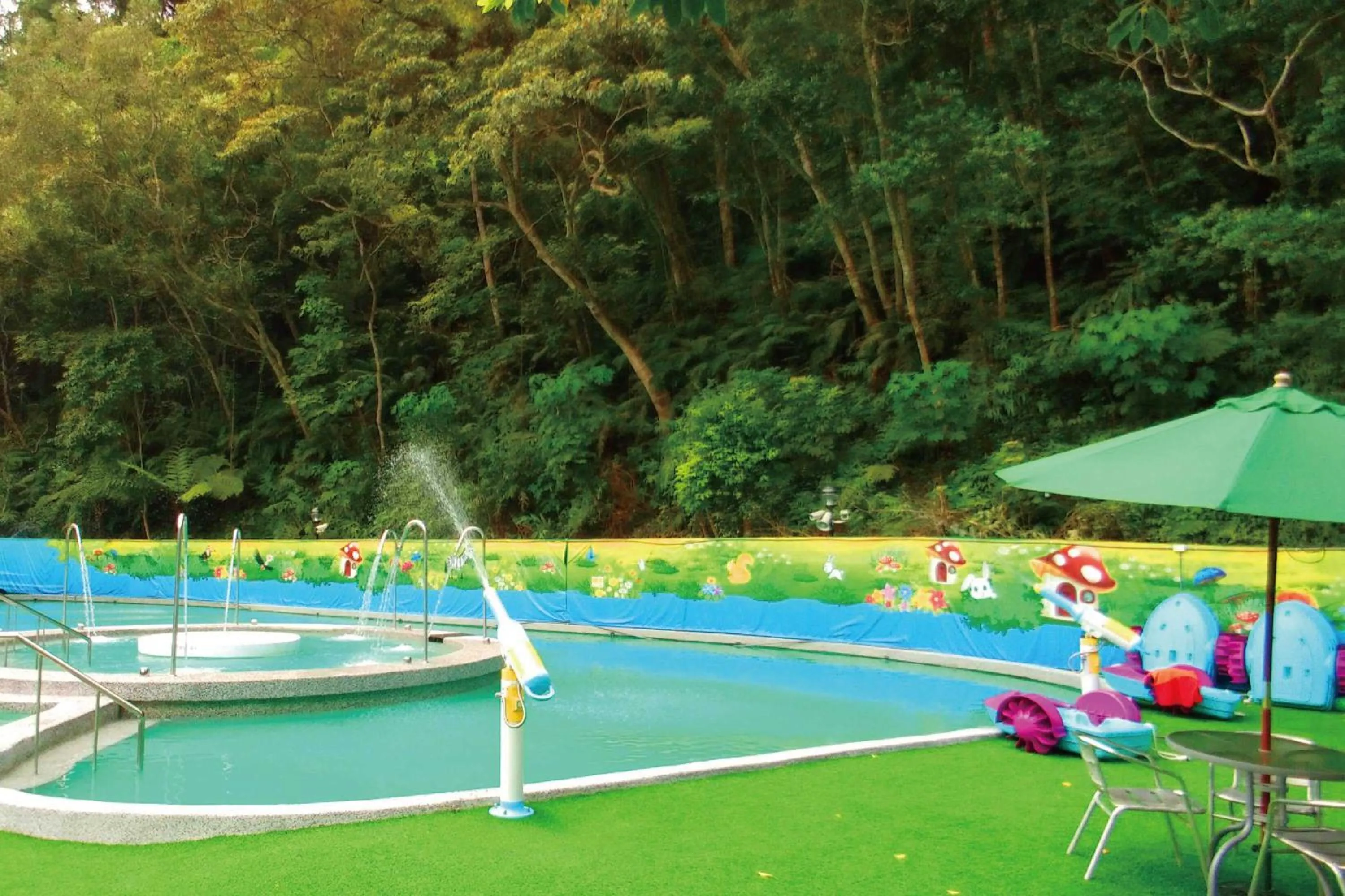 Children play ground in Uni-Resort Mawutu
