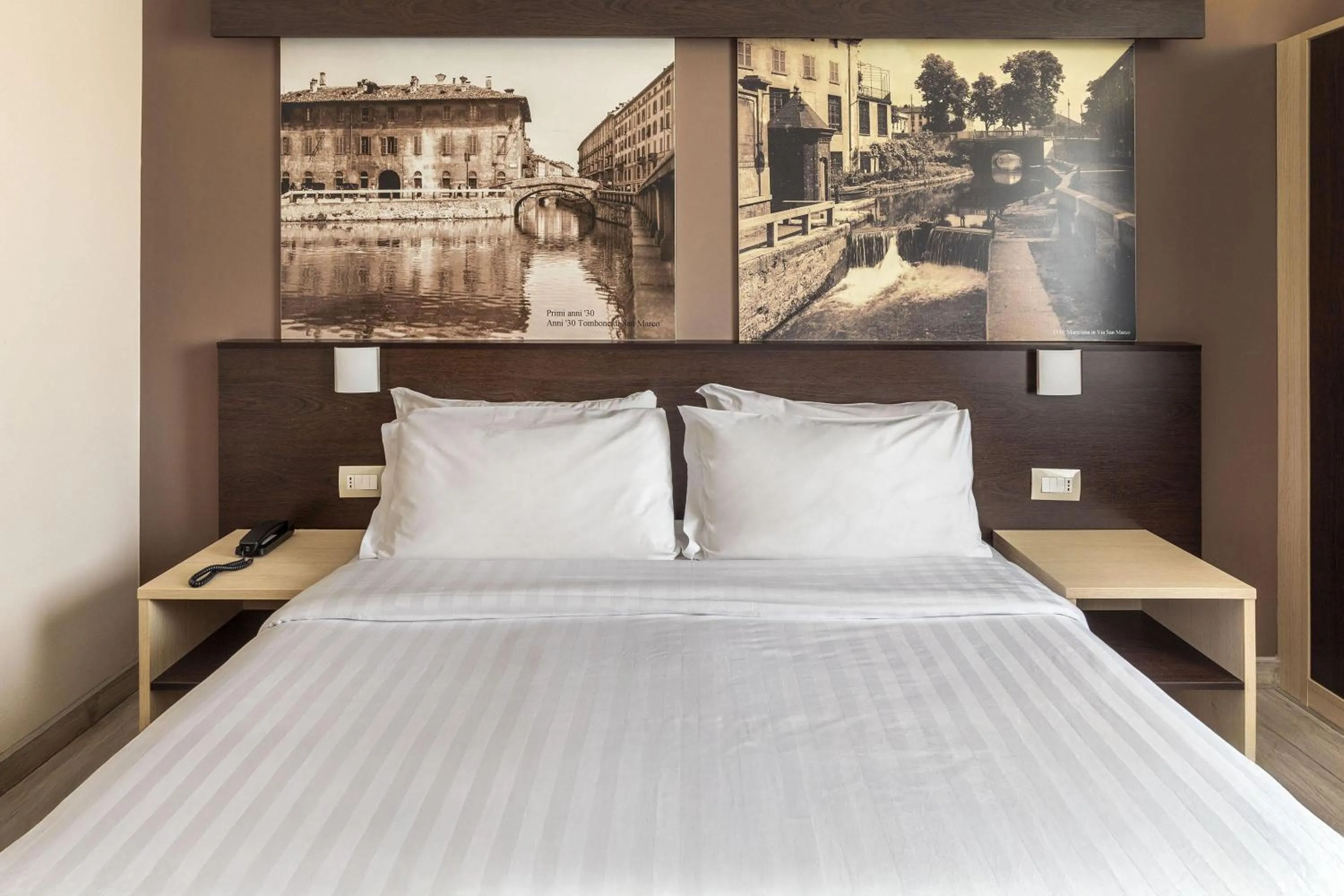 Photo of the whole room, Bed in B&B HOTEL Milano Portello