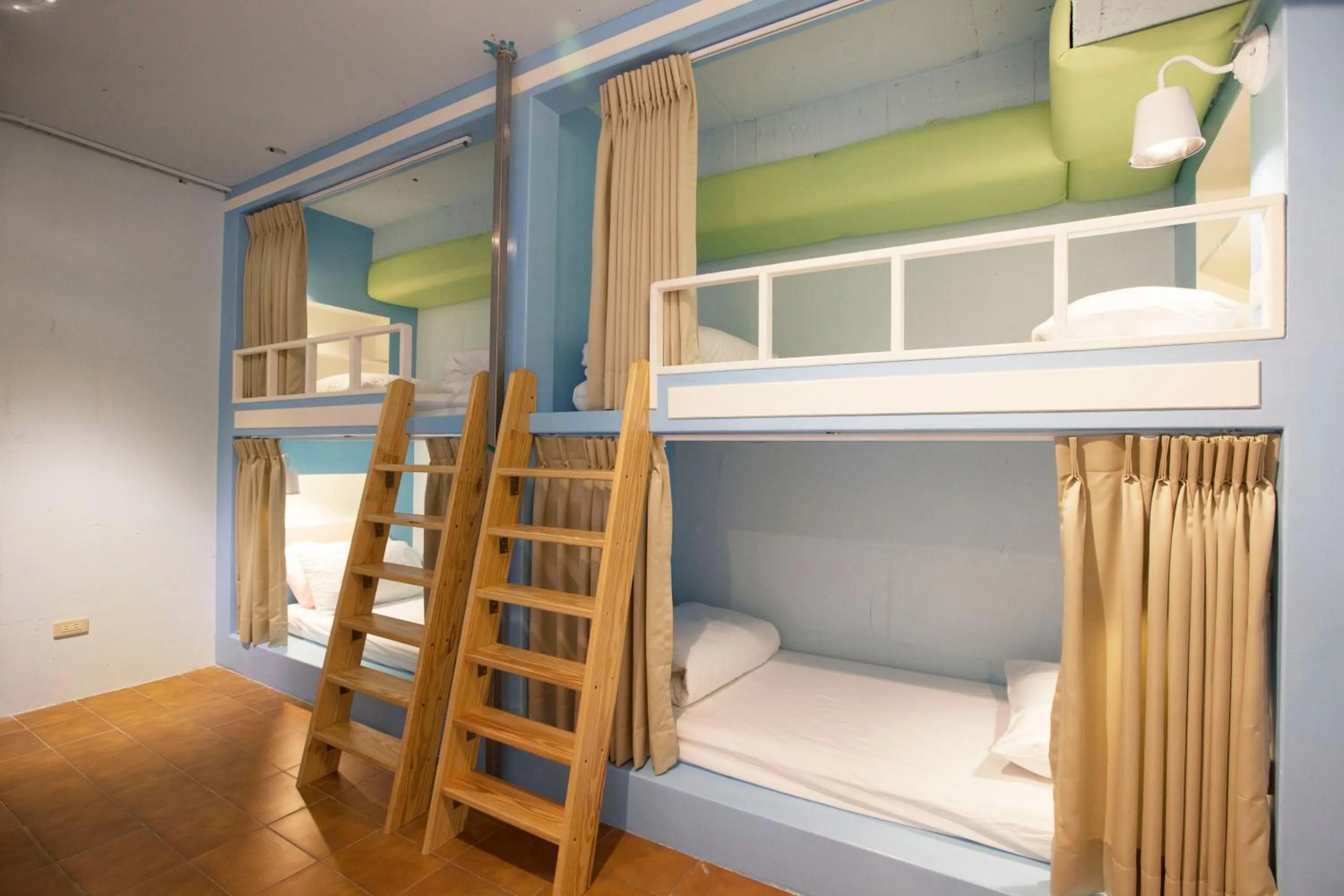 bunk bed, Bed in Mr. Lobster’s Secret Den design hostel