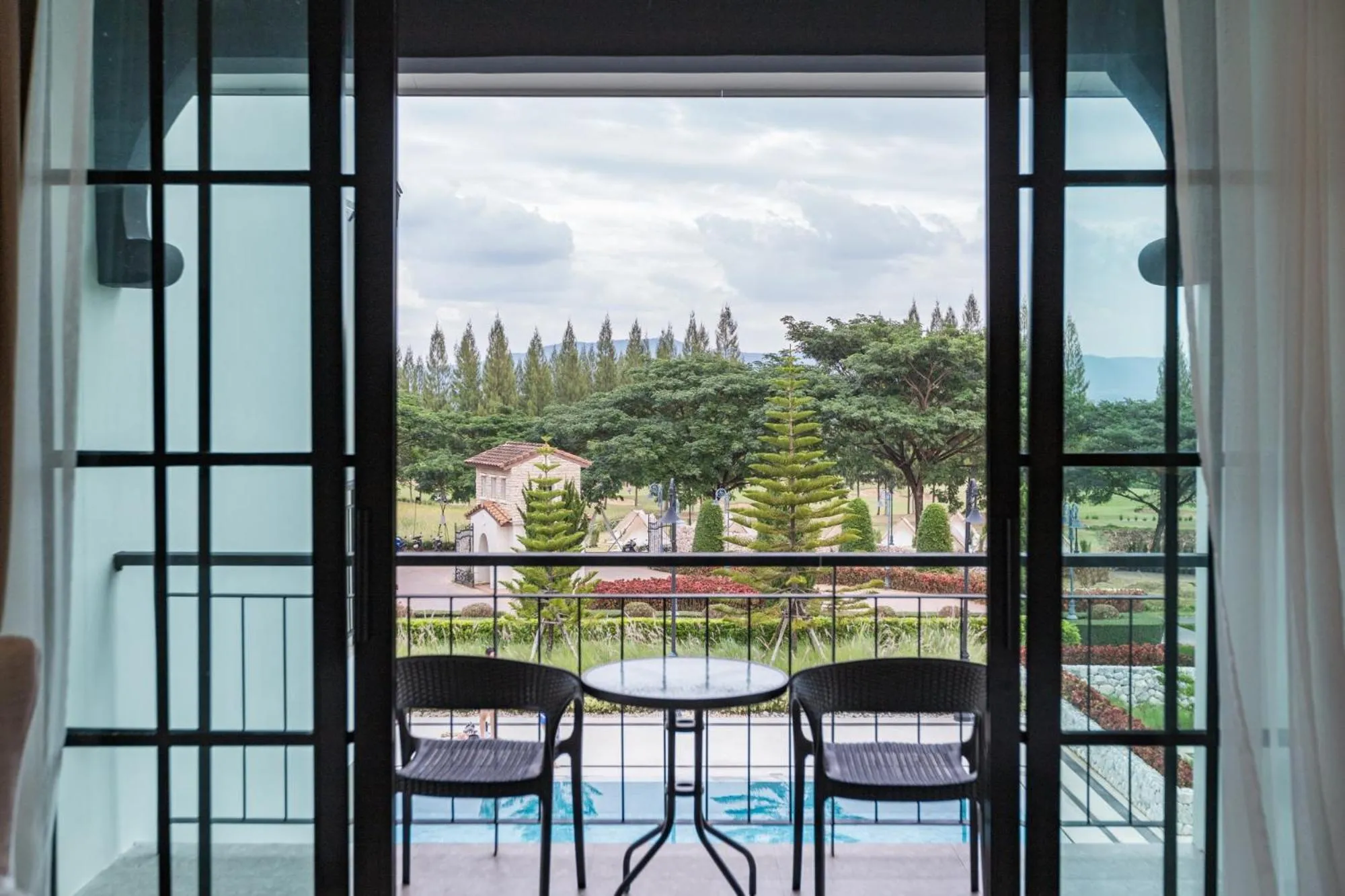 Garden view in Estella Khao Yai