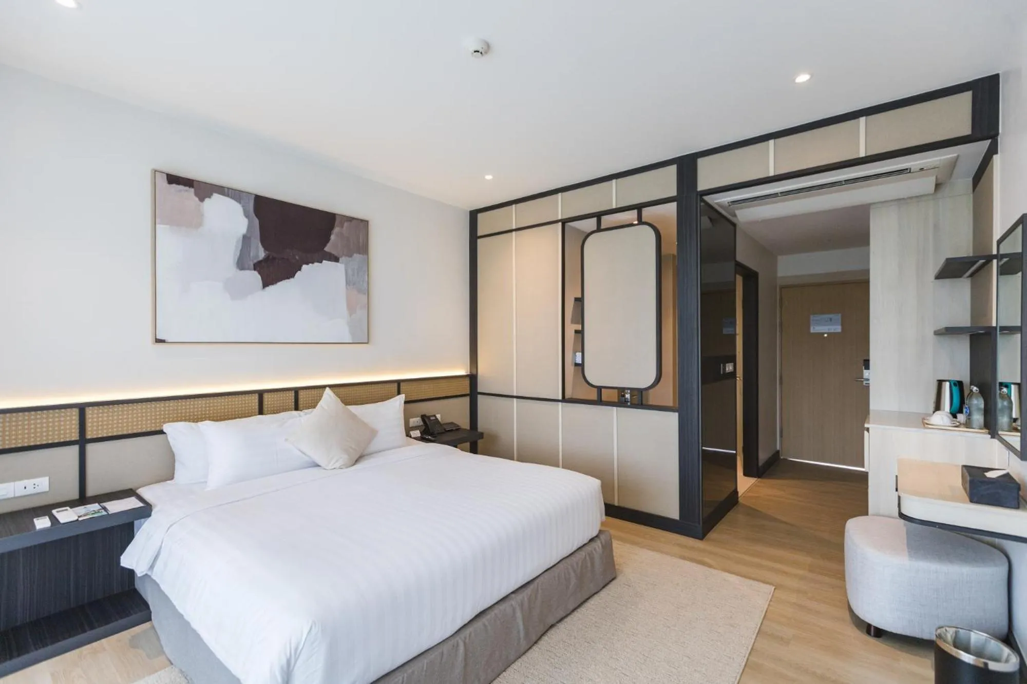 Bedroom, Bed in Estella Khao Yai