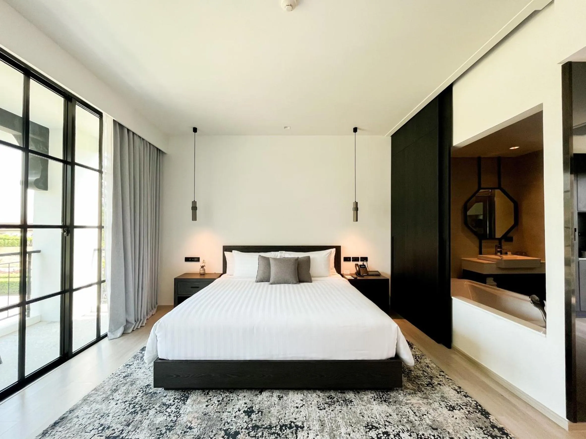 Deluxe Corner with Bathtub in Estella Khao Yai