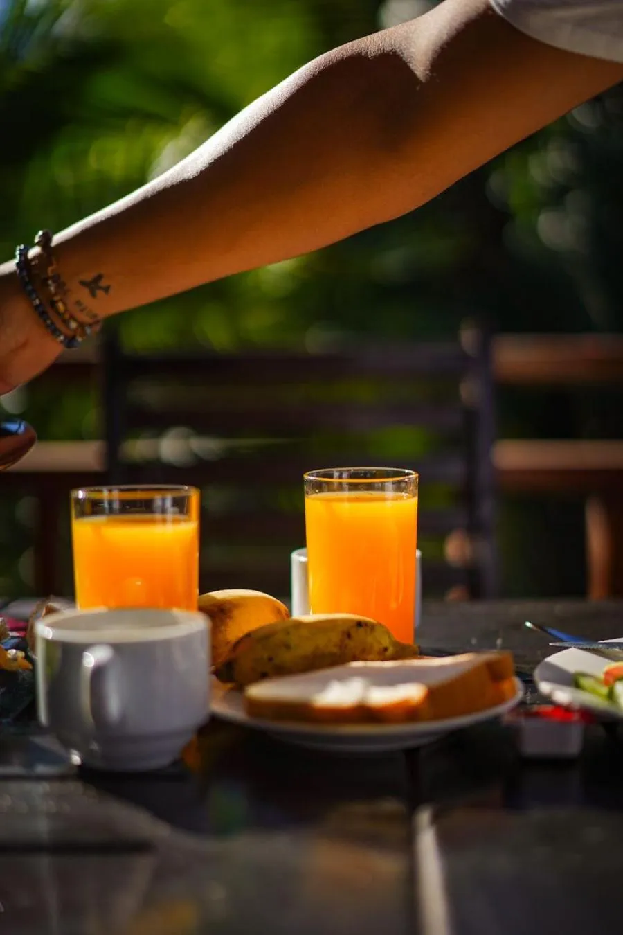 Breakfast in Vang Vieng Savanh Sunset View Resort