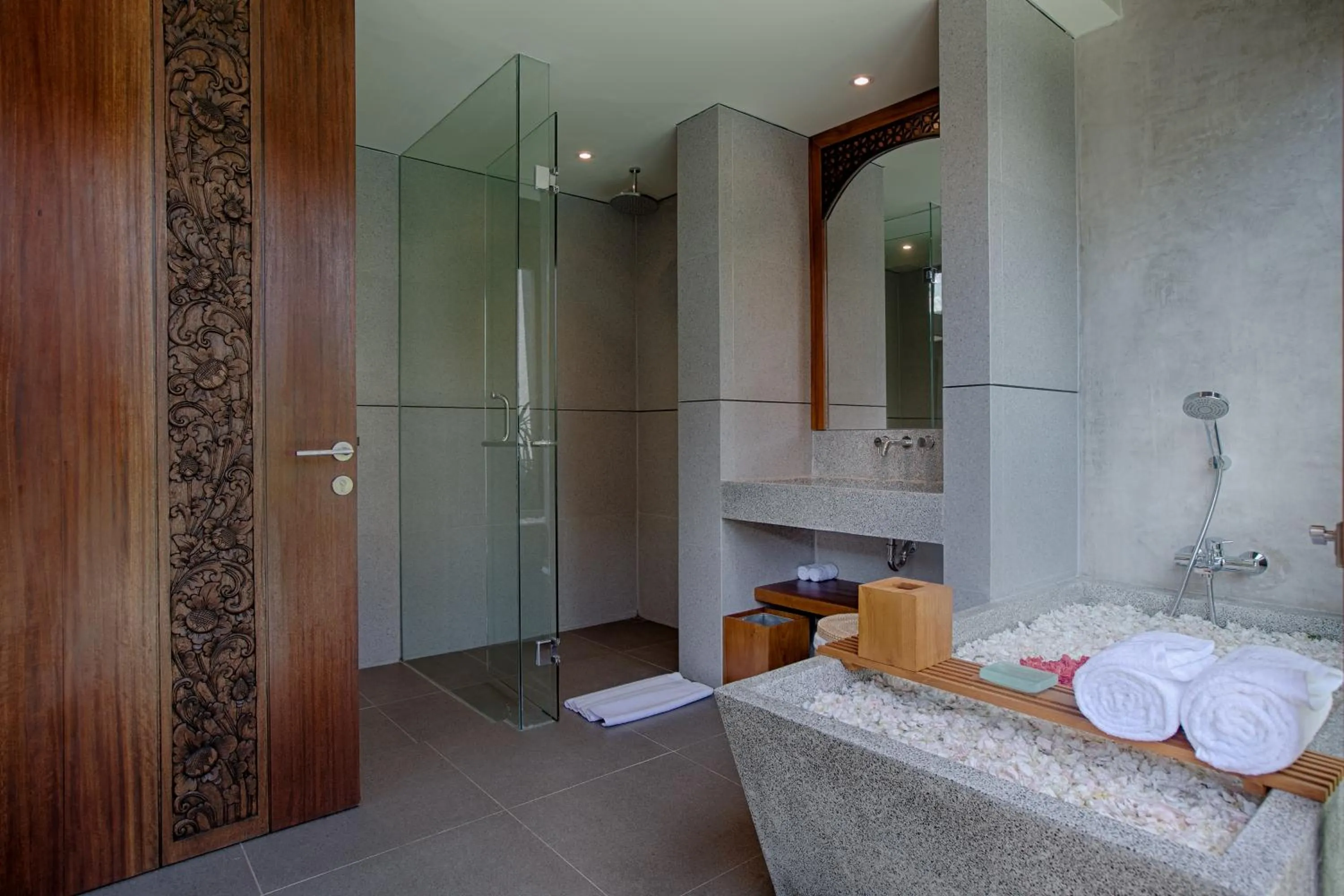 Bathroom in Taman Dharmawangsa Suites