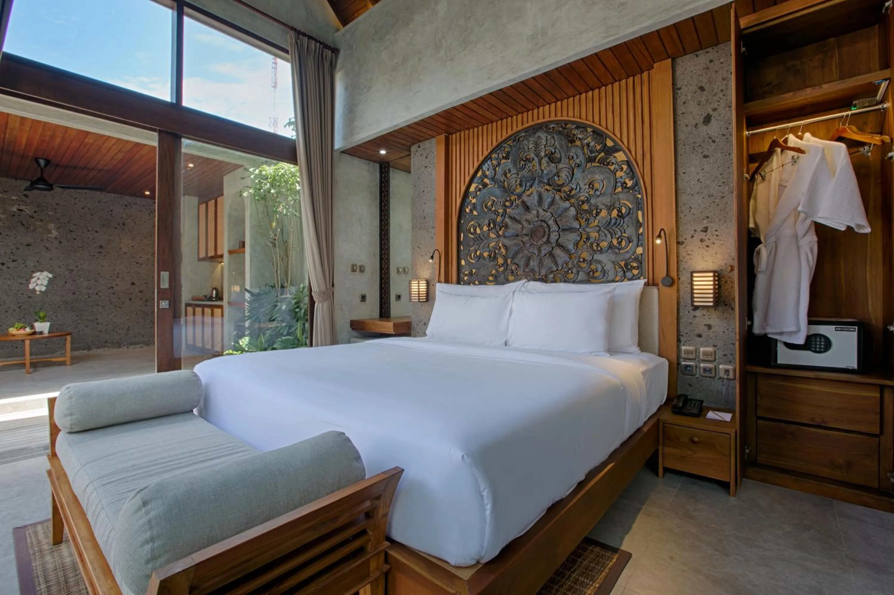 Bed in Taman Dharmawangsa Suites