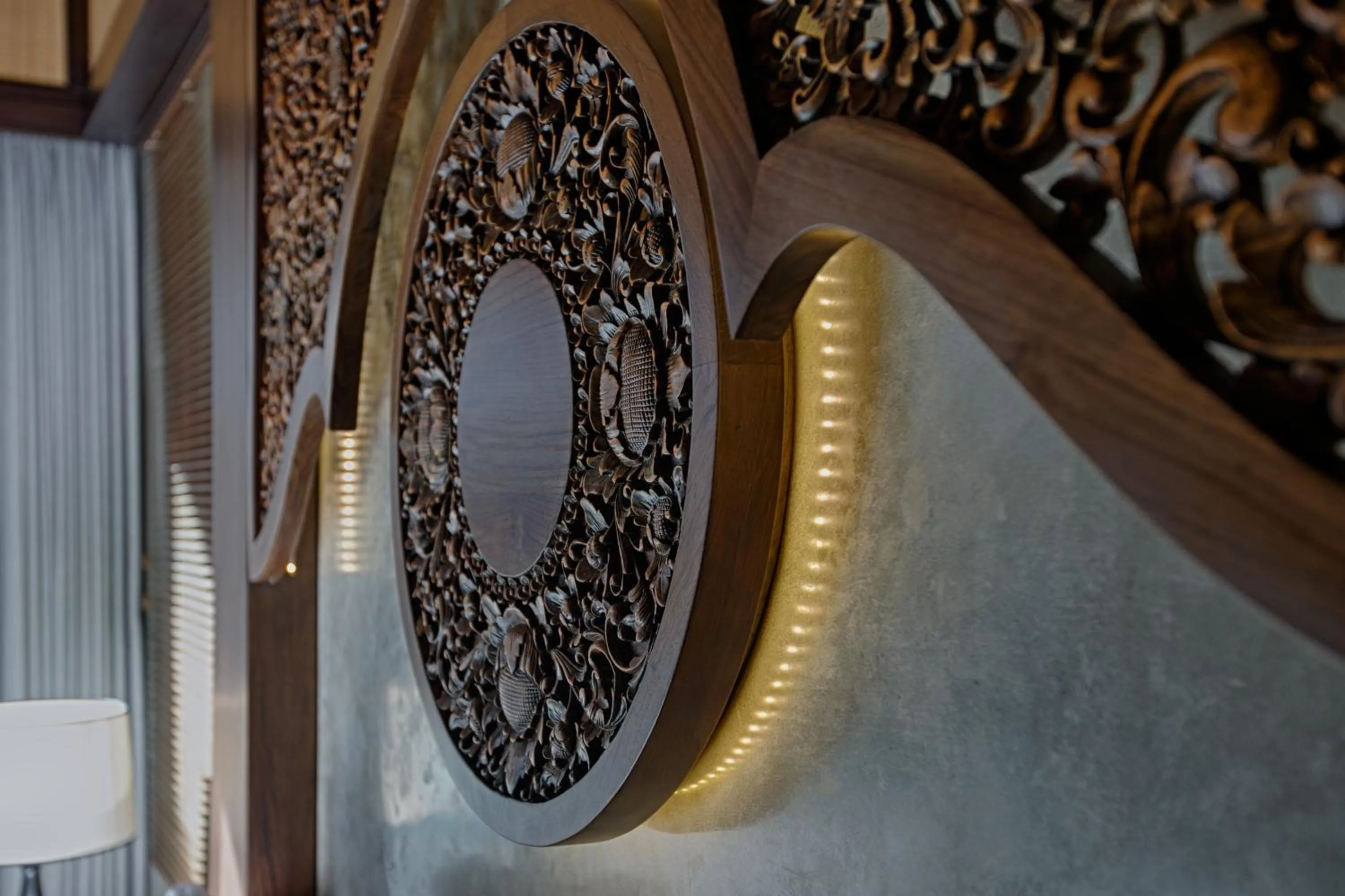 Decorative detail in Taman Dharmawangsa Suites