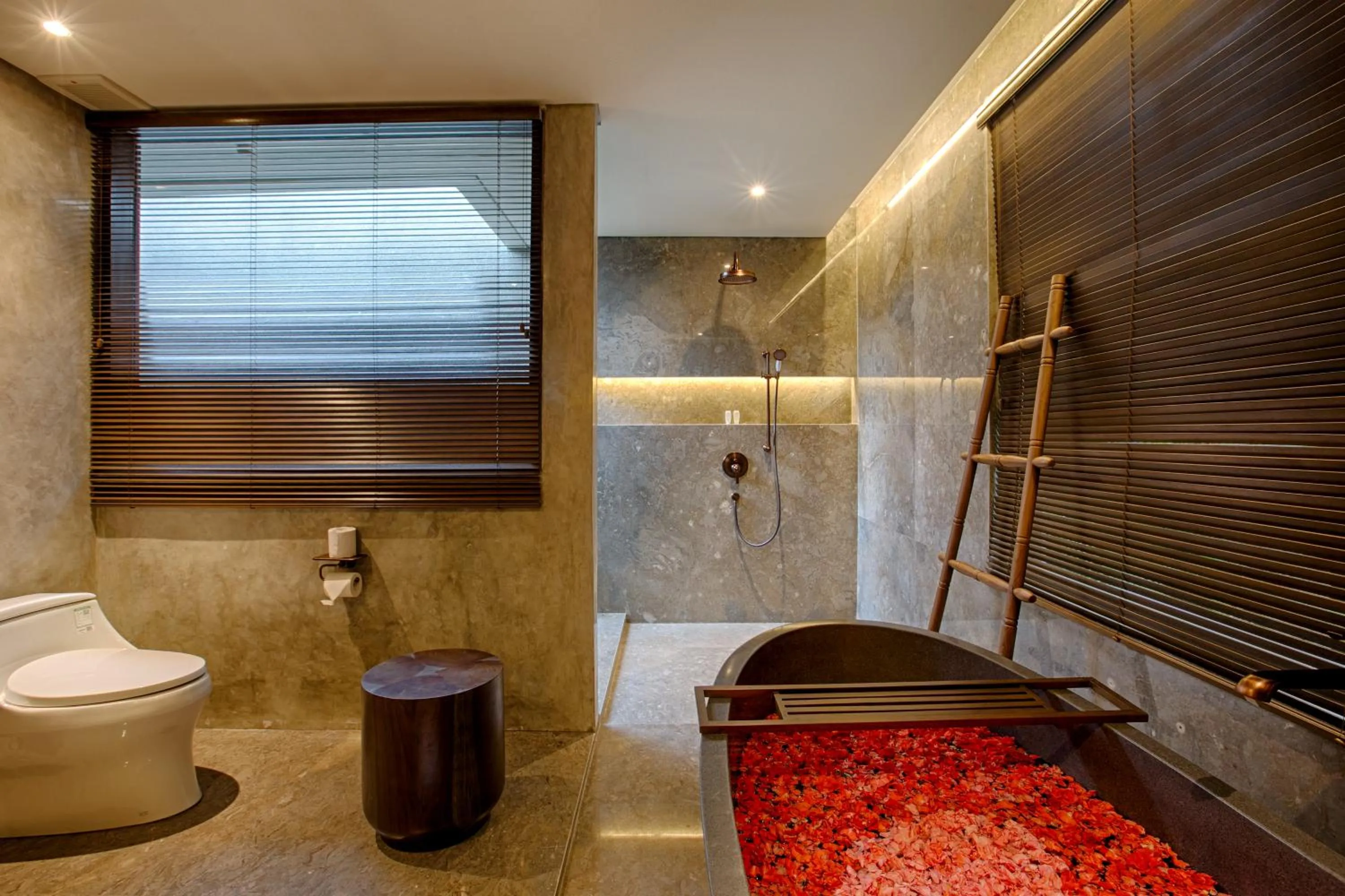 Shower in Taman Dharmawangsa Suites