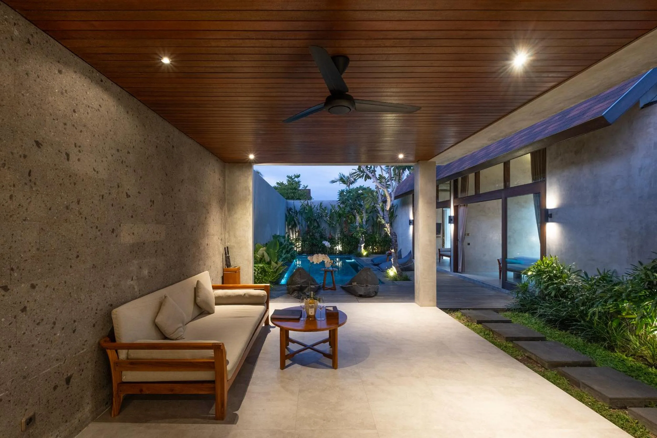 Living room in Taman Dharmawangsa Suites