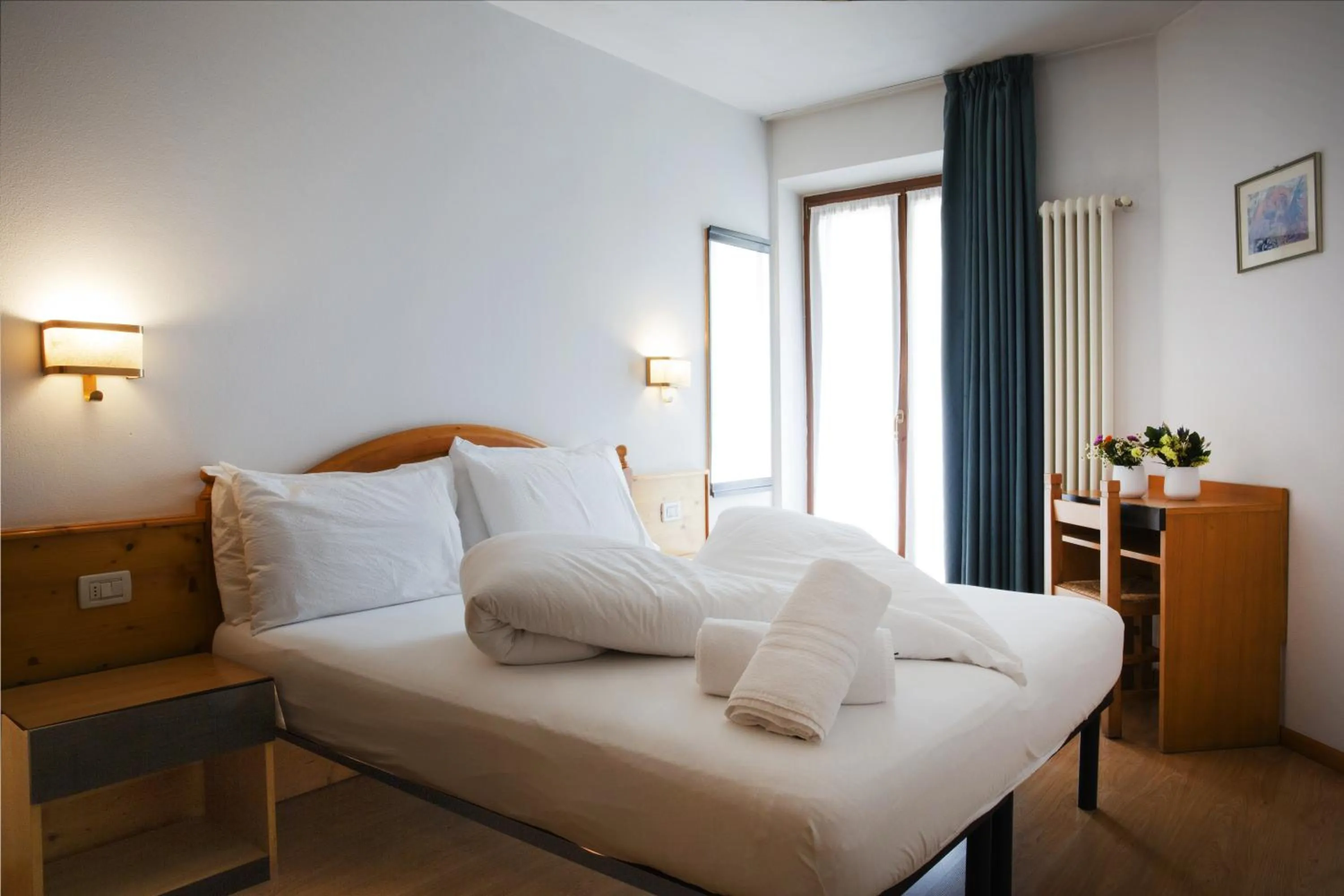 Bed in Hotel Bonapace ***S