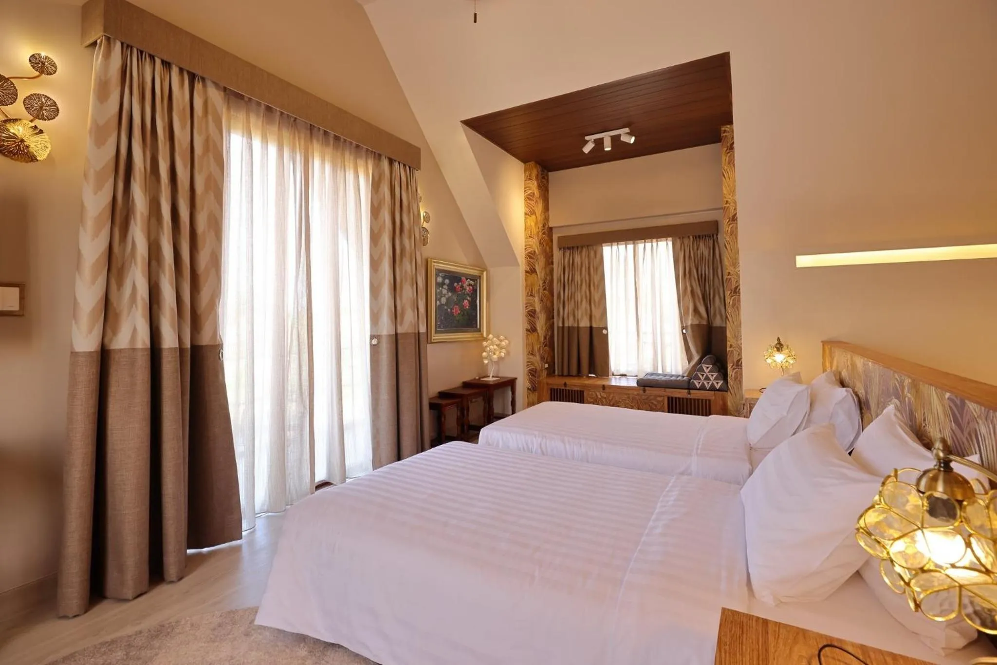 Bed in Yatika Boutique Chiang Dao