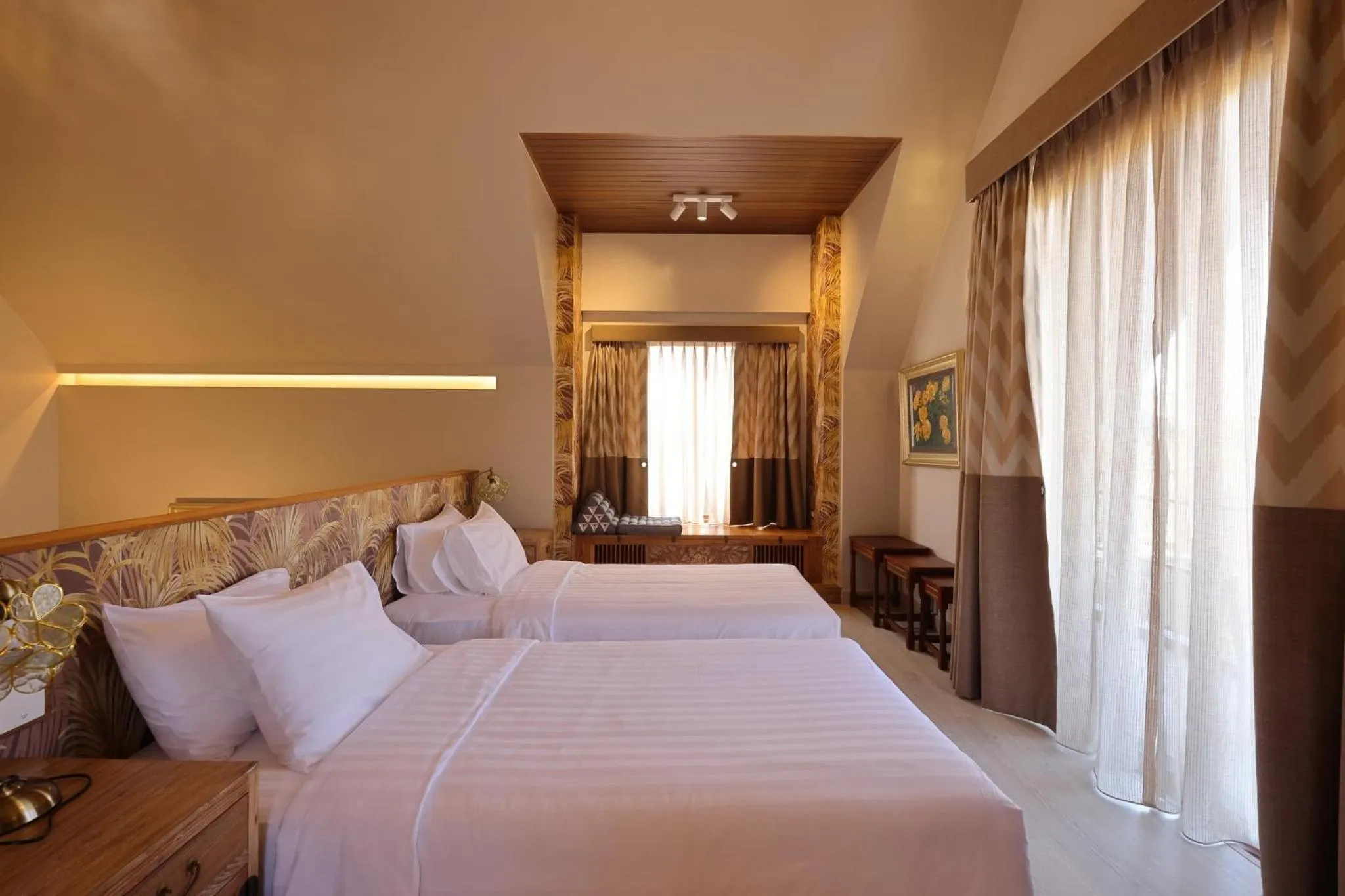 Bed in Yatika Boutique Chiang Dao