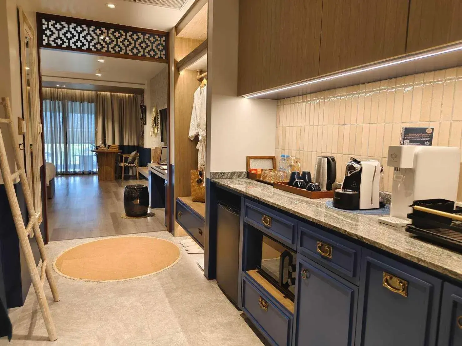 Twin Room with Balcony in Yatika Boutique Chiang Dao Twin Room with Balcony in Yatika Boutique Chiang Dao