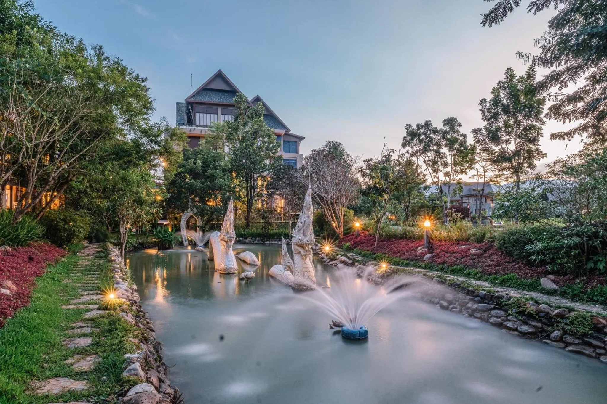 Natural landscape in Yatika Boutique Chiang Dao