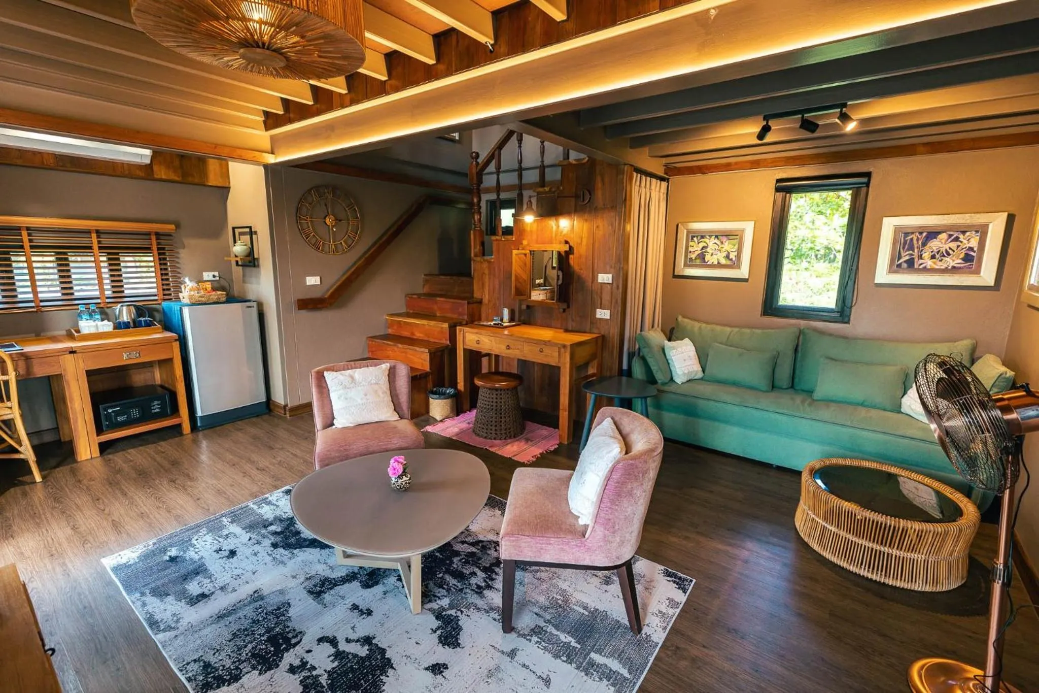 Living room in Yatika Boutique Chiang Dao