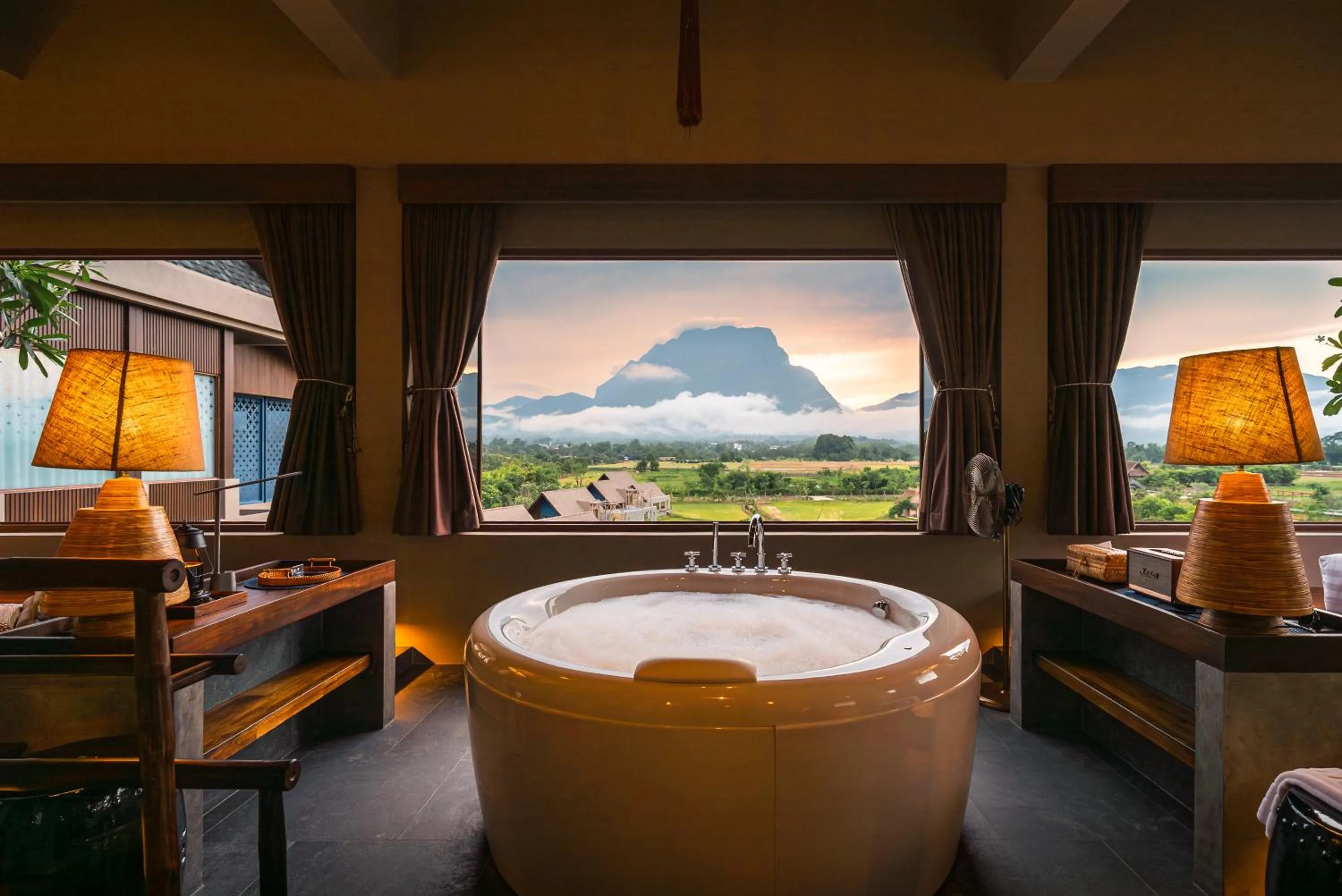 Hot Tub in Yatika Boutique Chiang Dao