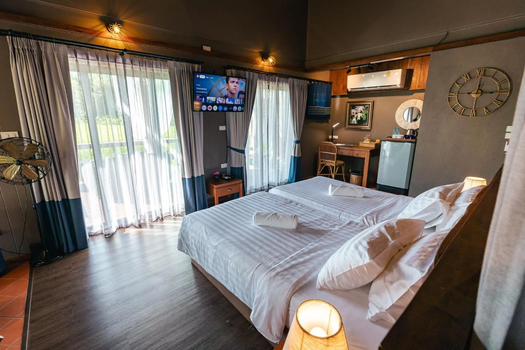 Bed in Yatika Boutique Chiang Dao