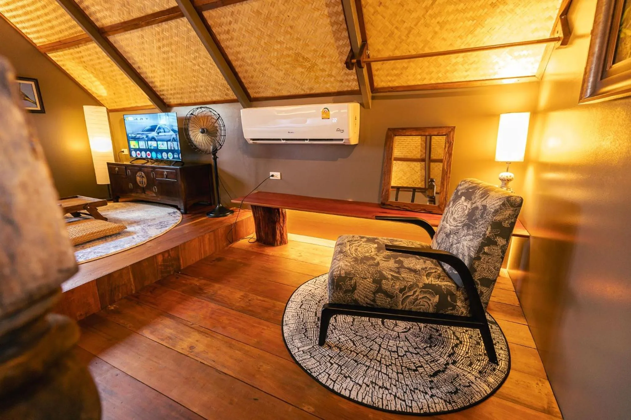 Bed in Yatika Boutique Chiang Dao