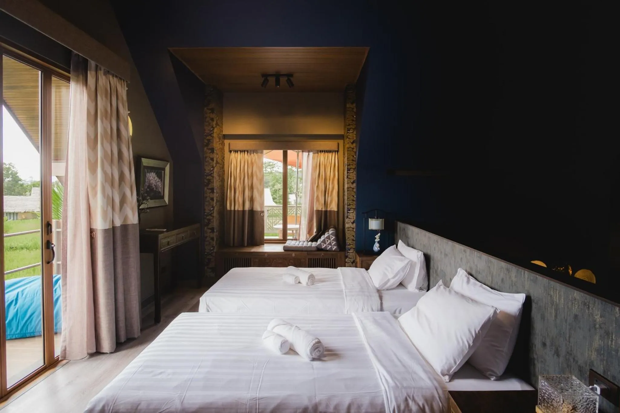 Bed in Yatika Boutique Chiang Dao