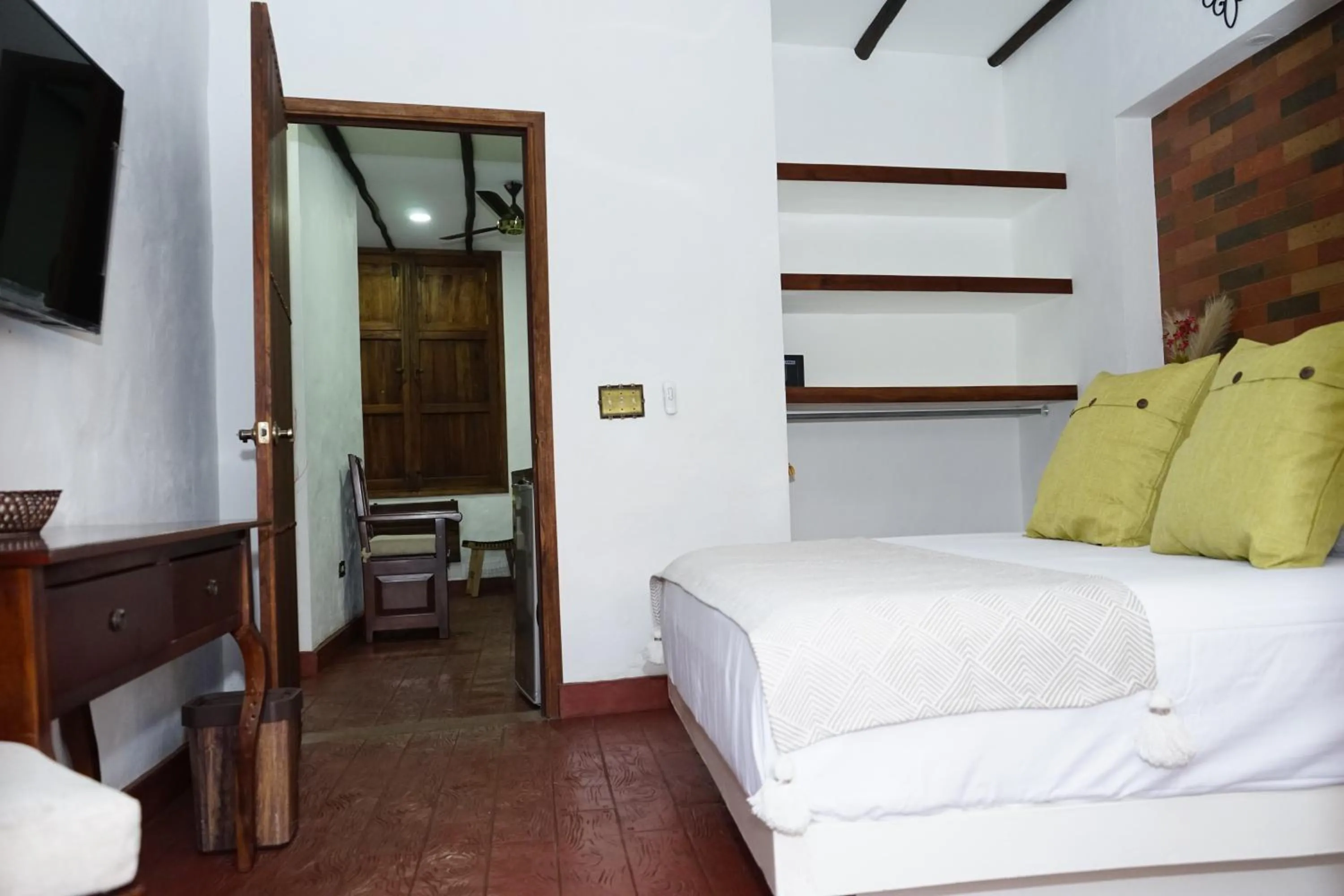 Bed in Honda Colonial Magdalena Resort