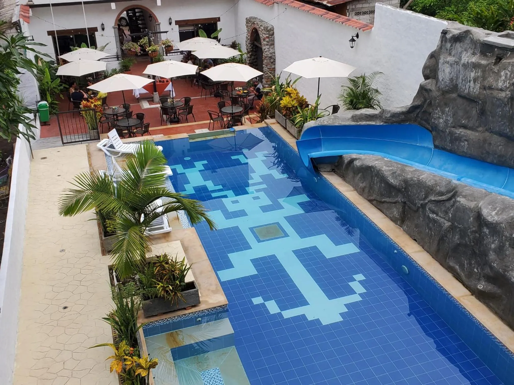 Swimming pool in Honda Colonial Magdalena Resort