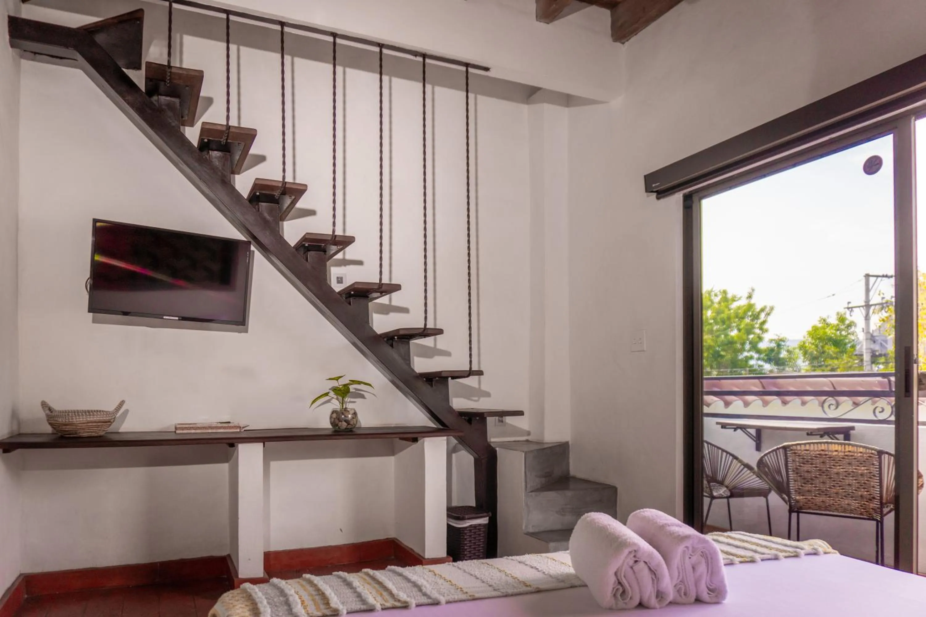 Bed in Honda Colonial Magdalena Resort