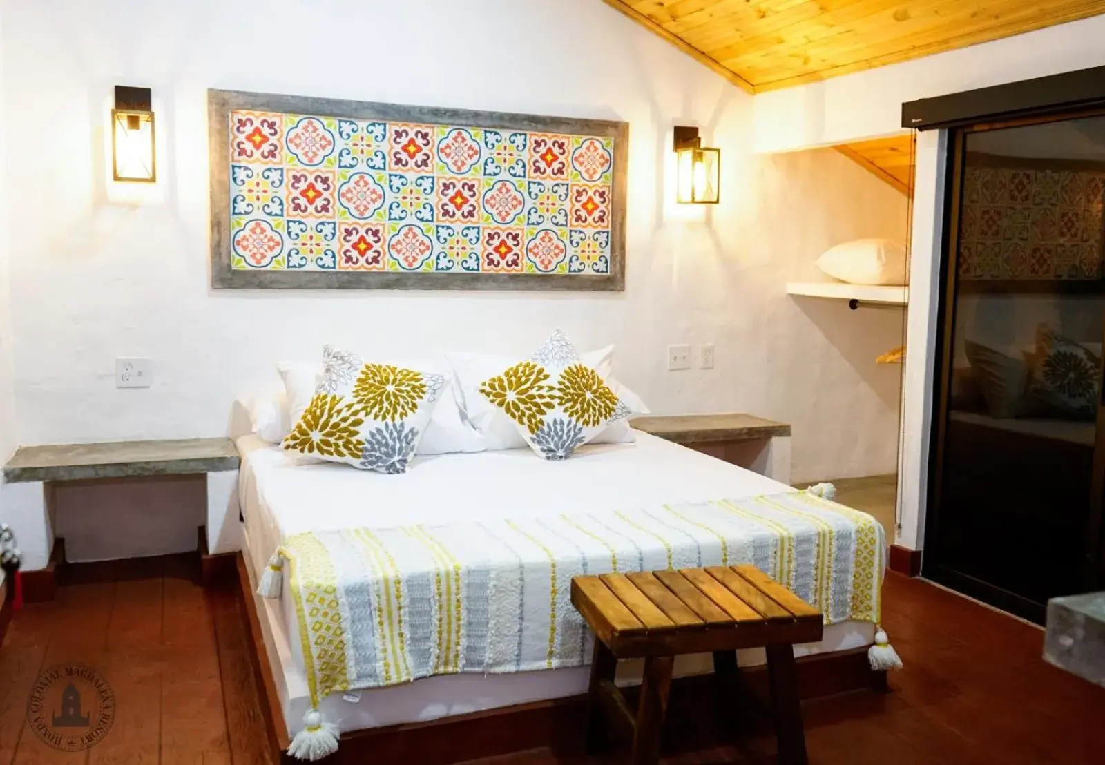 Deluxe Twin Room in Honda Colonial Magdalena Resort Deluxe Twin Room in Honda Colonial Magdalena Resort