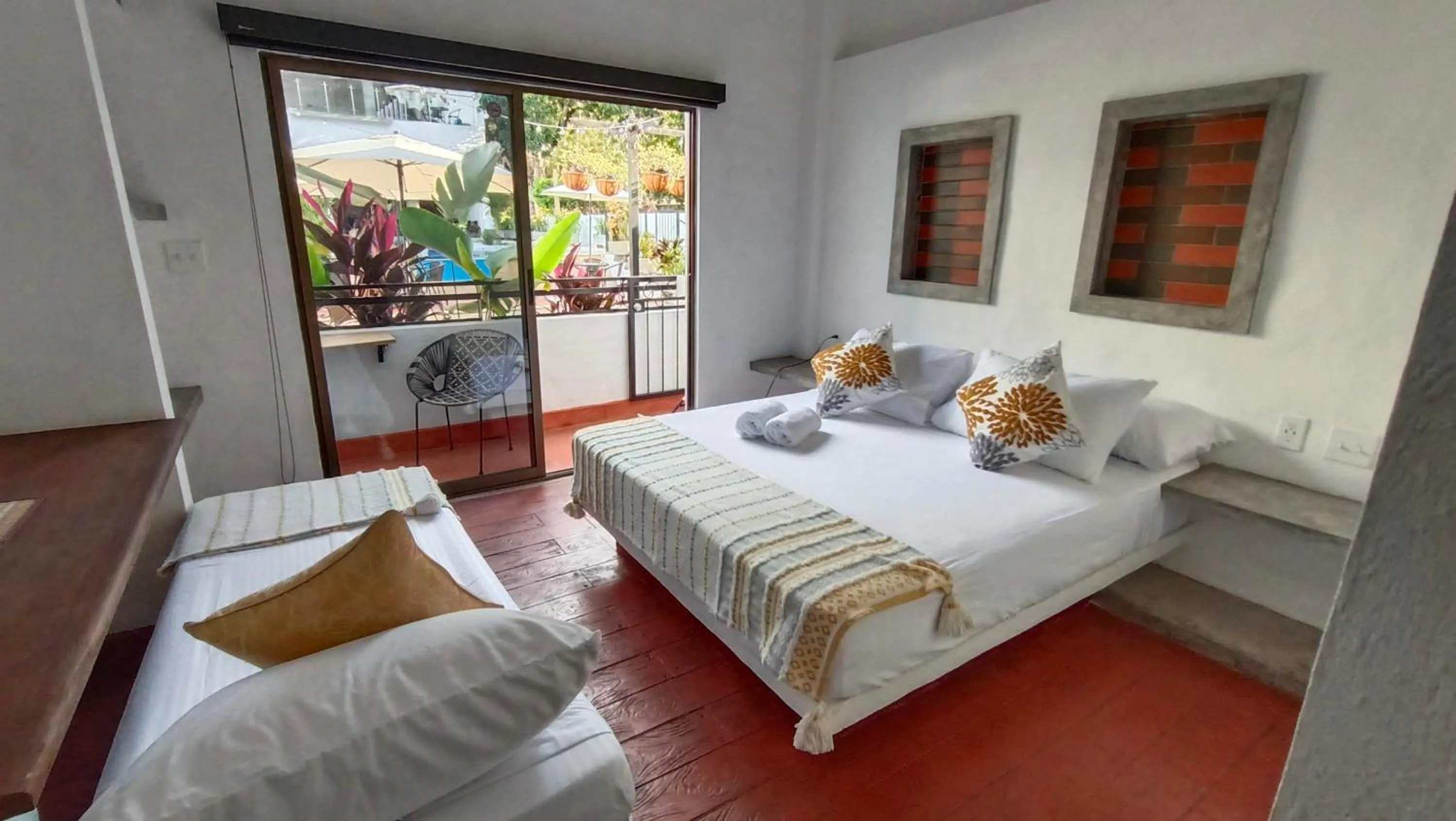 Bed in Honda Colonial Magdalena Resort