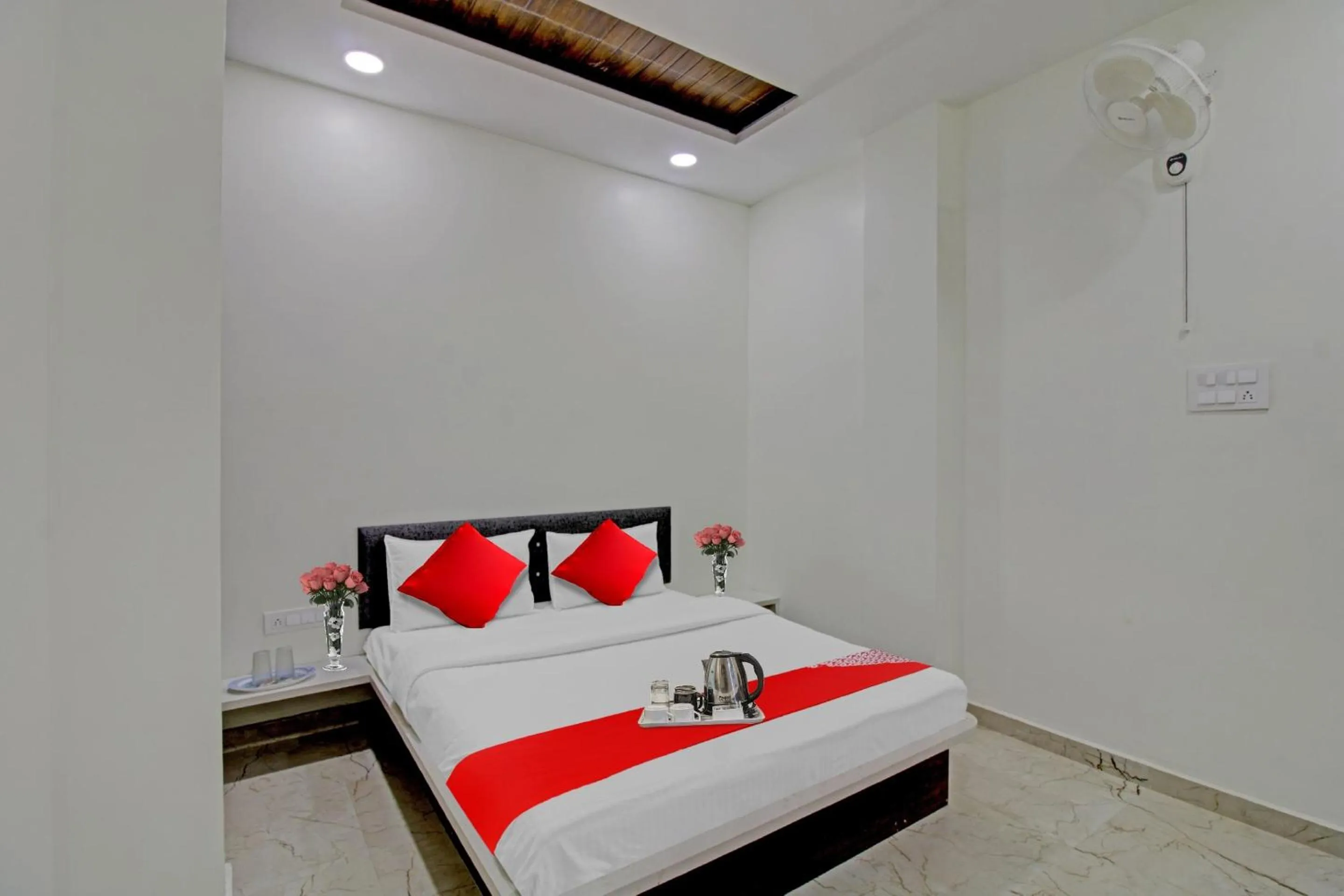 Bedroom, Bed in Hotel O Dhurva Inn