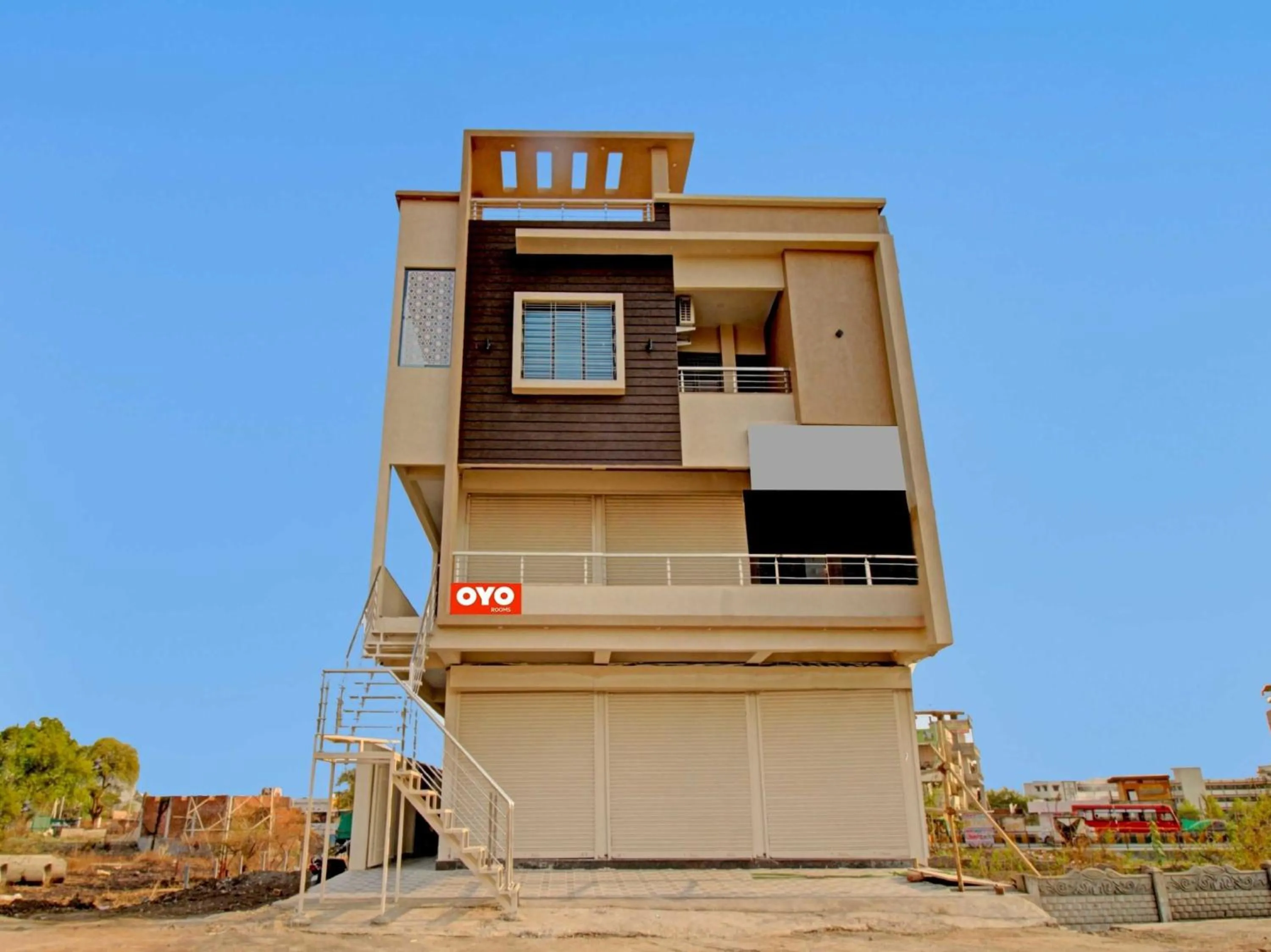 Facade/entrance in Hotel O Dhurva Inn