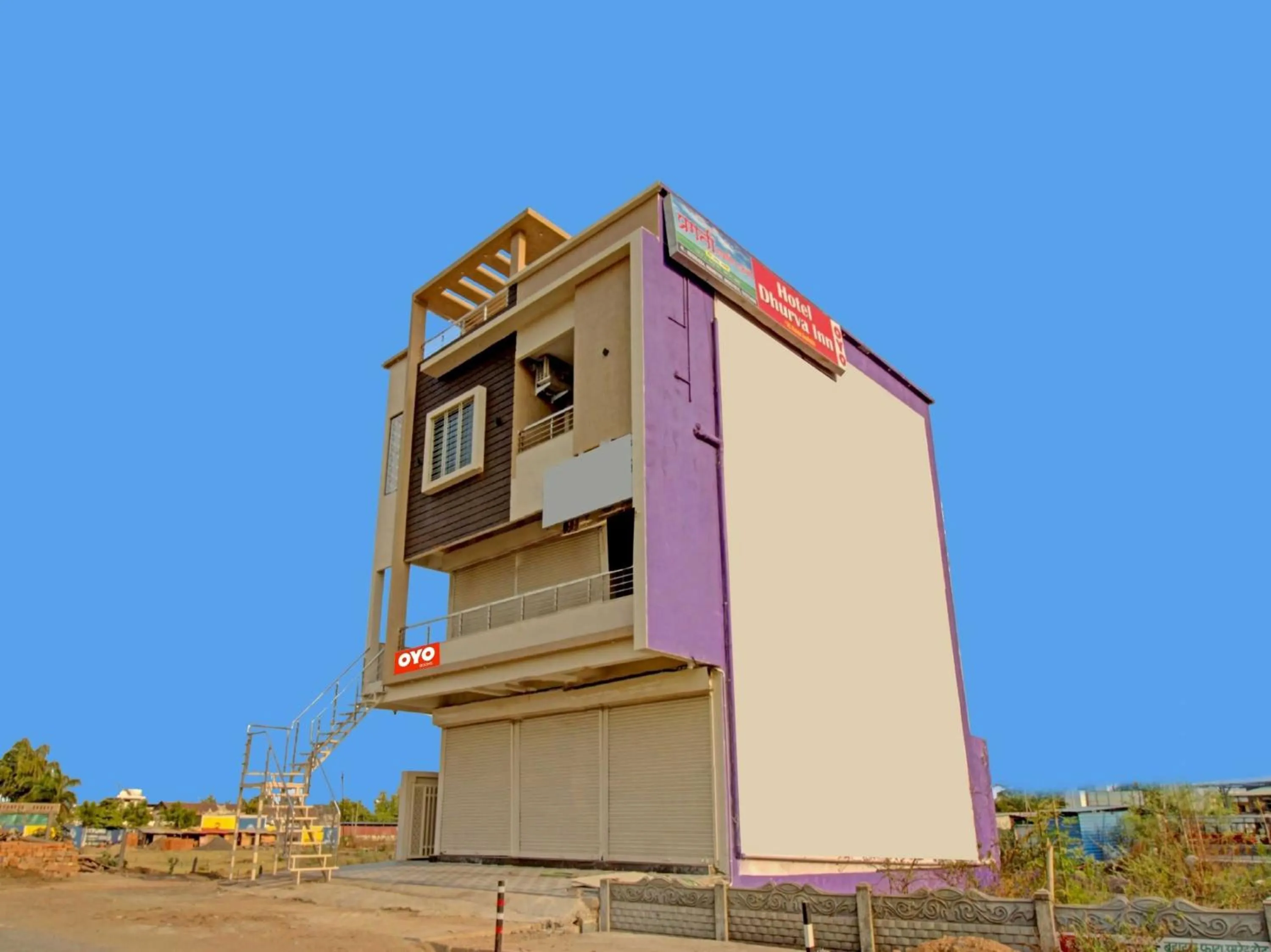 Facade/entrance in Hotel O Dhurva Inn