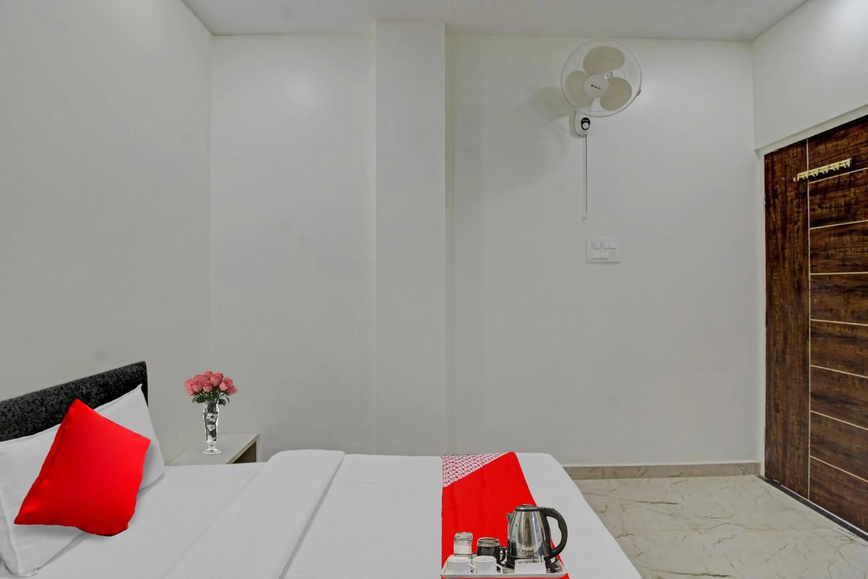 Bedroom, Bed in Hotel O Dhurva Inn