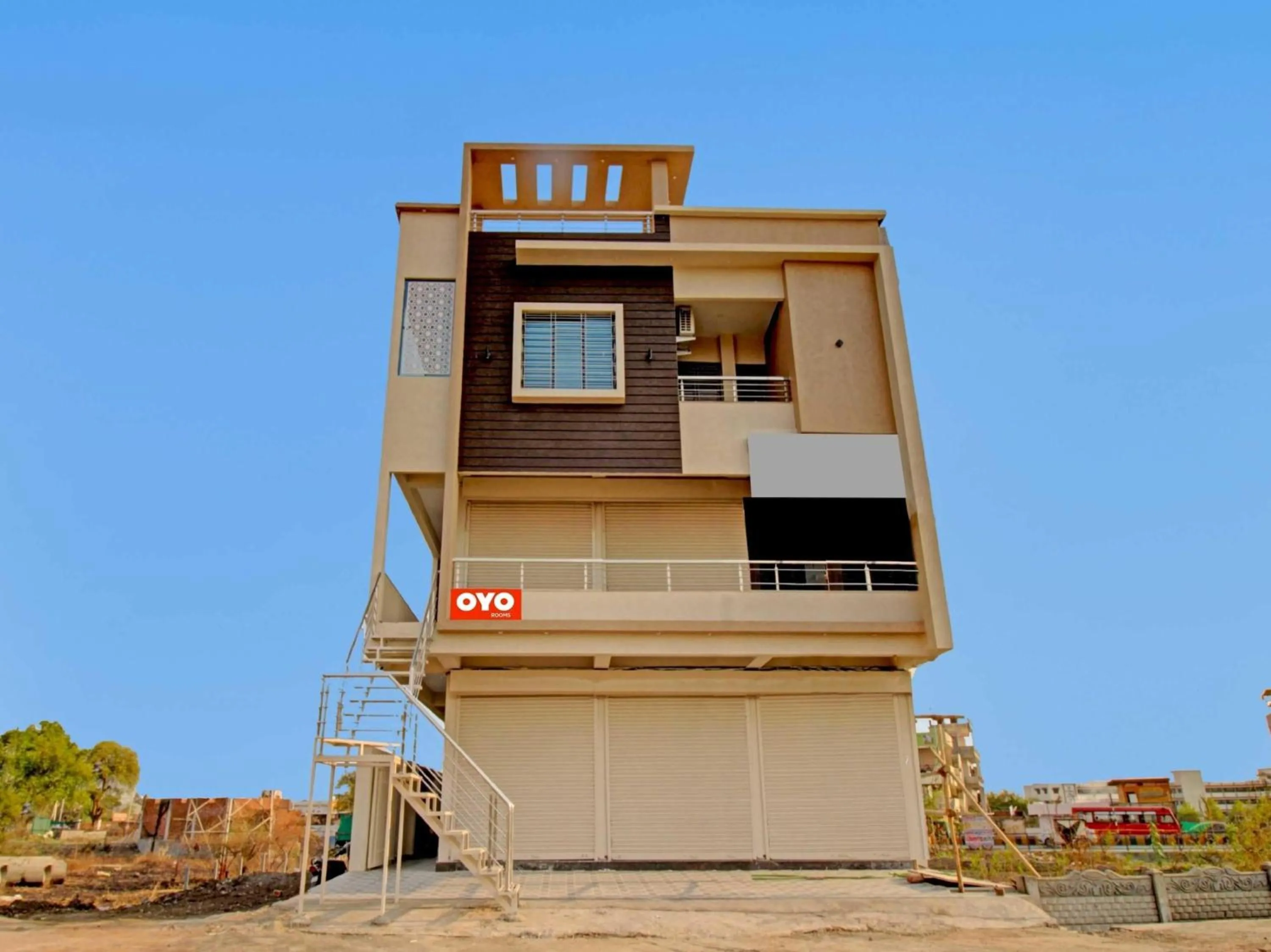 Facade/entrance in Hotel O Dhurva Inn