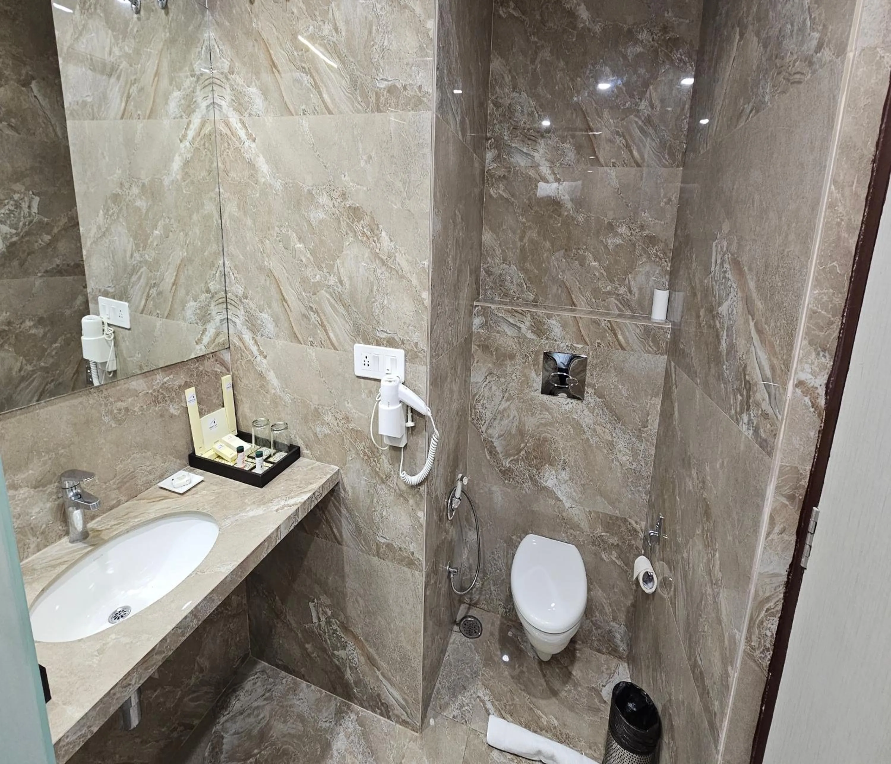 Bathroom in Bamboo Saa Mulberry Resort Pushkar