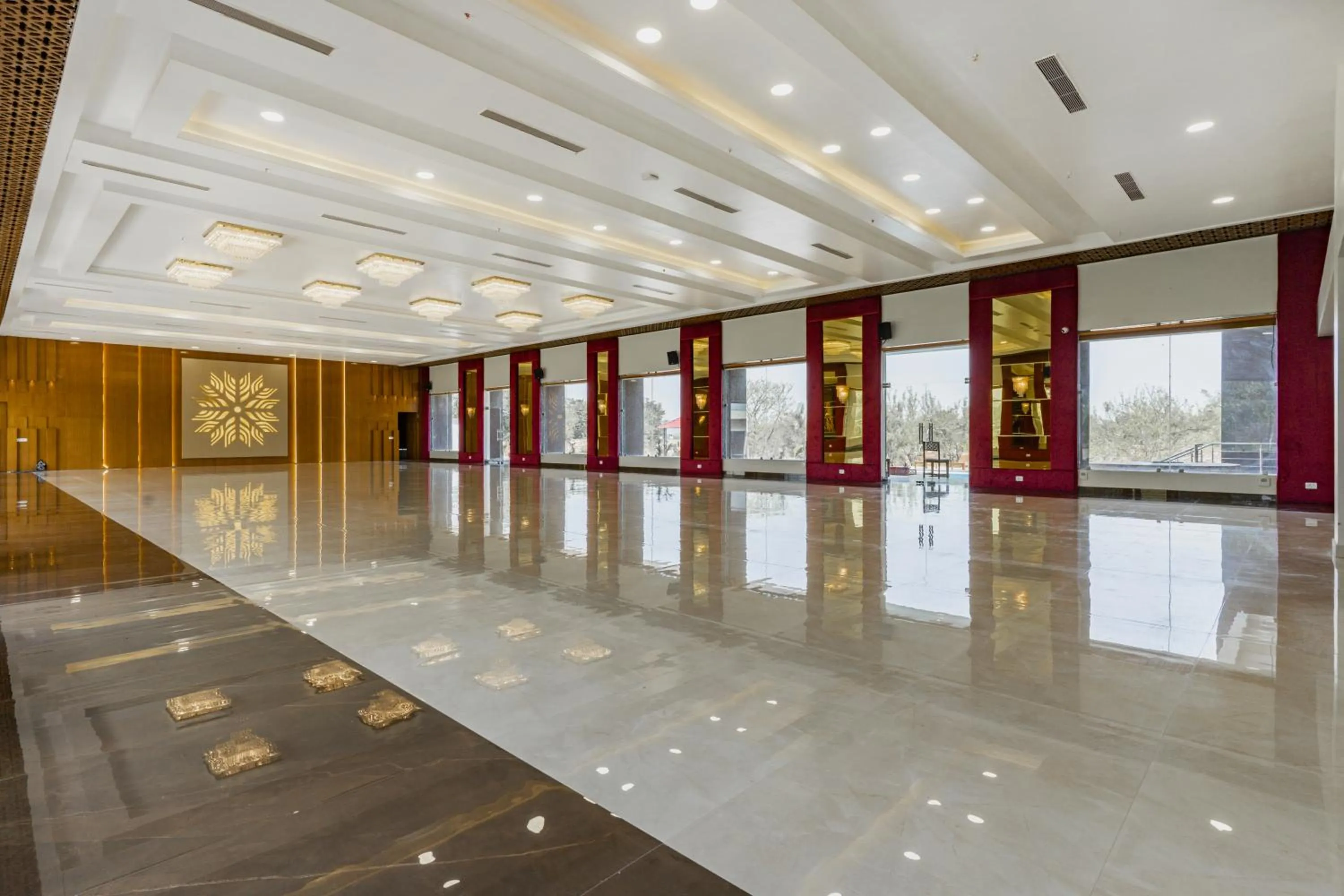 Meeting/conference room in Bamboo Saa Mulberry Resort Pushkar