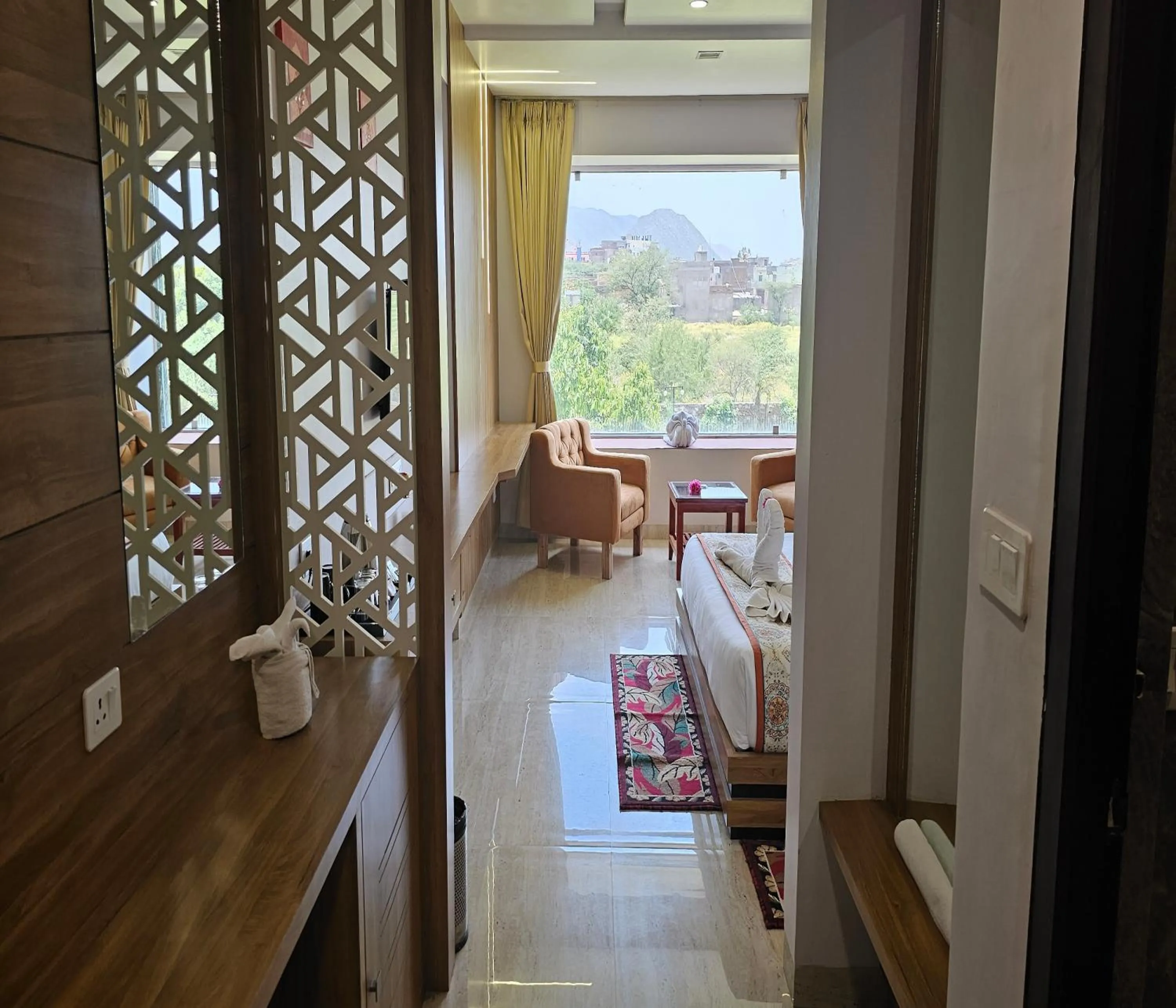 View (from property/room) in Bamboo Saa Mulberry Resort Pushkar