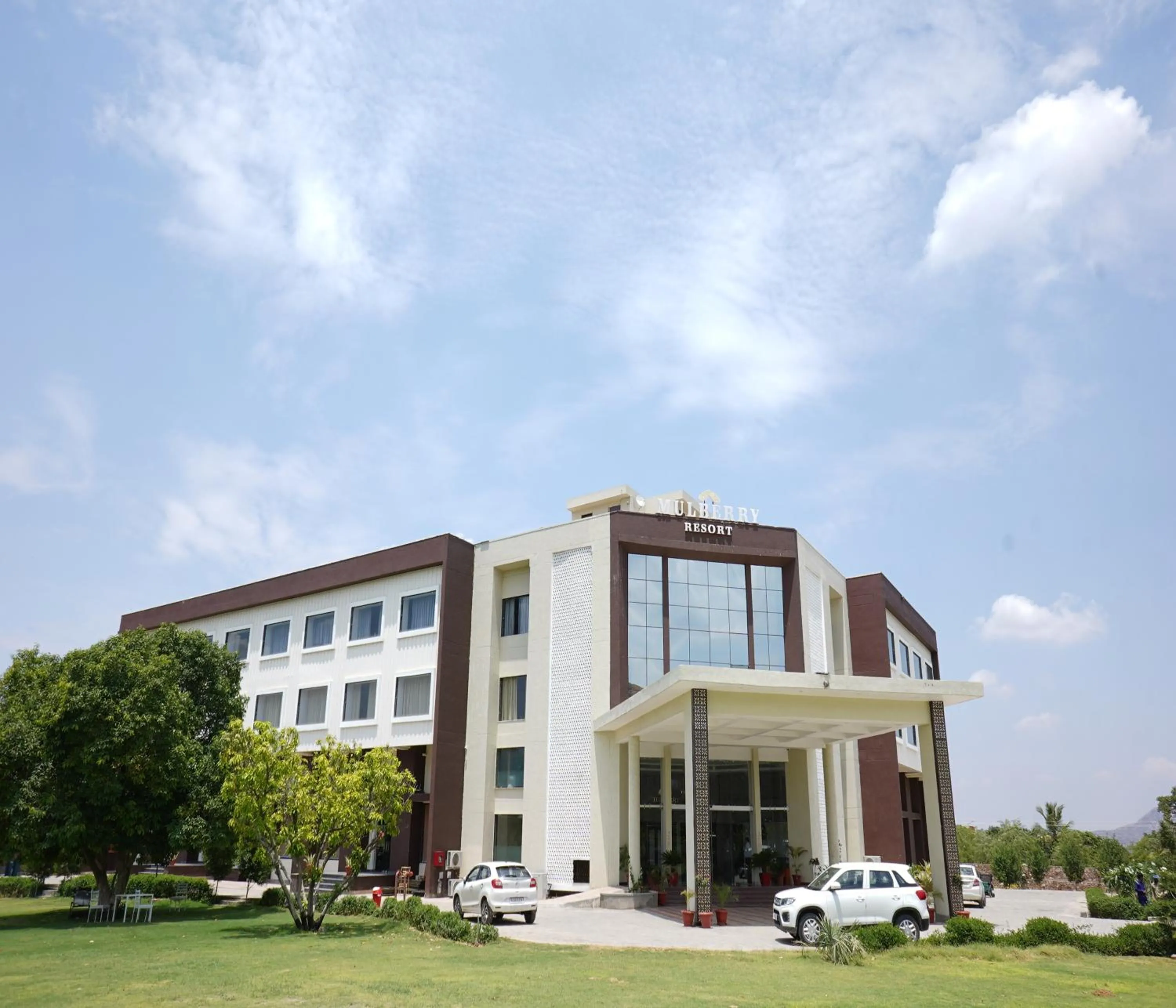 Property building in Bamboo Saa Mulberry Resort Pushkar