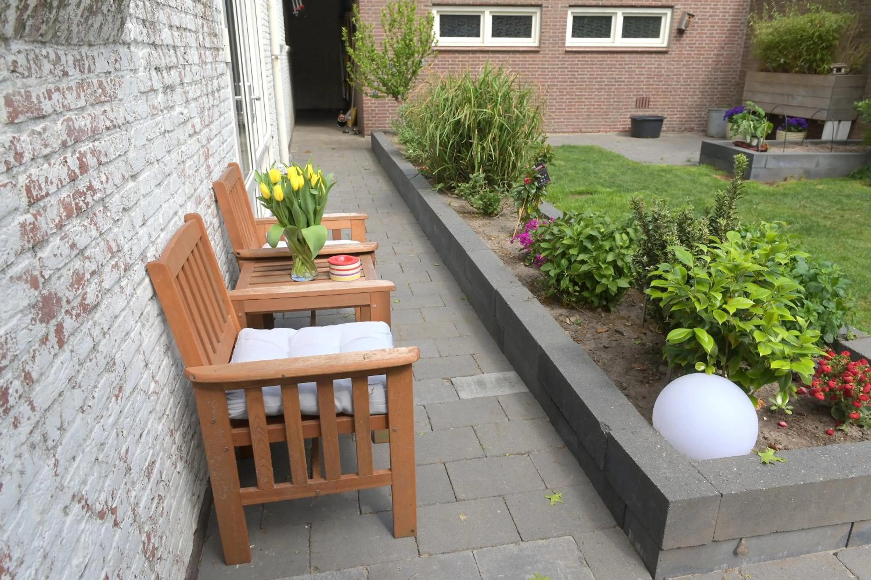 Garden in AaBenB appartement