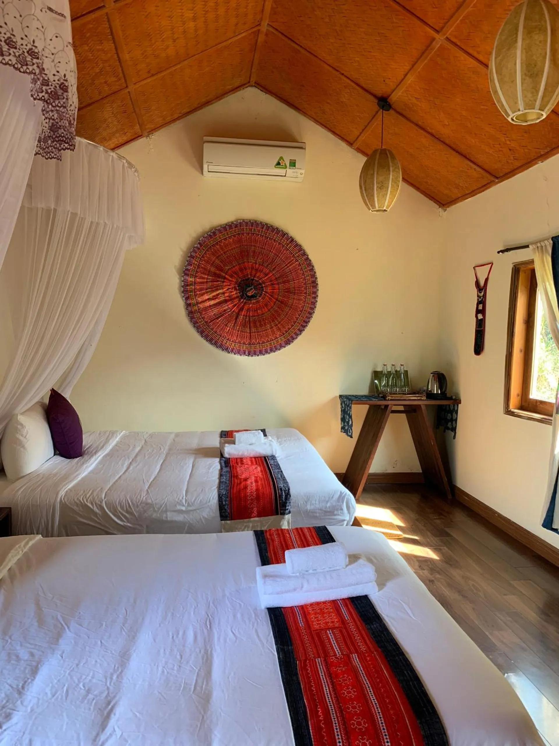 Bed in Sapa Rosie House