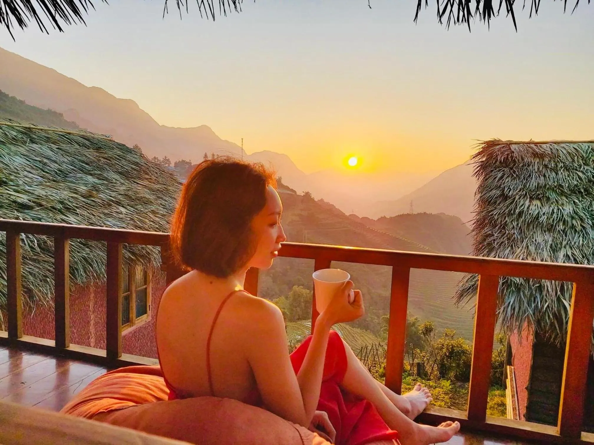 View (from property/room) in Sapa Rosie House