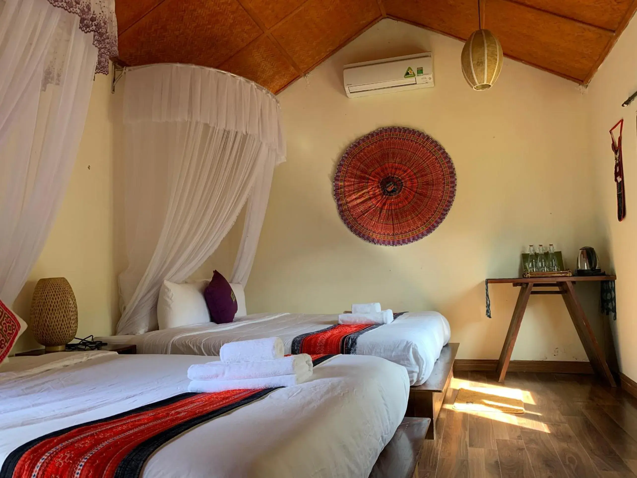 Family Room with Garden View in Sapa Rosie House Family Room with Garden View in Sapa Rosie House