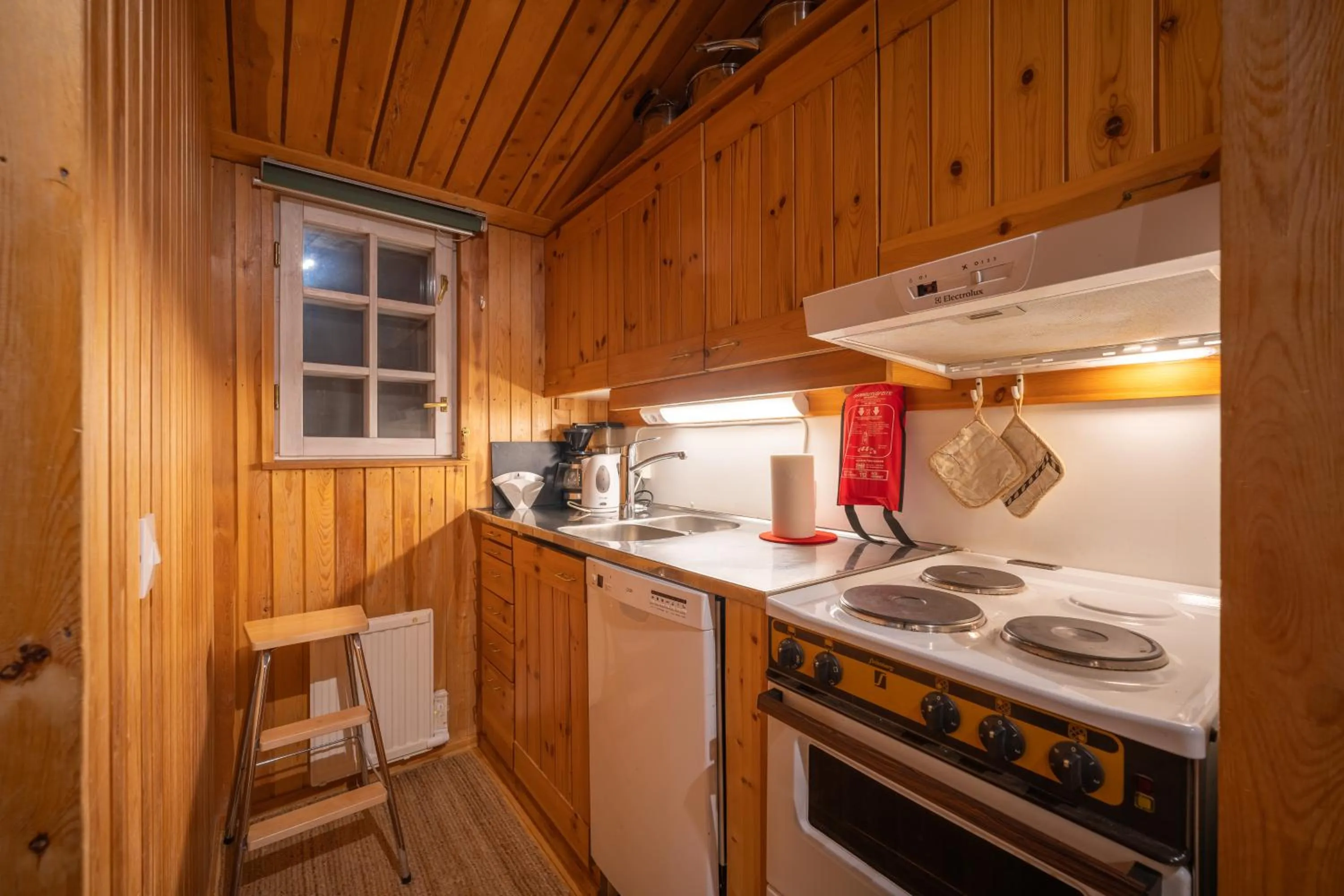 Coffee/tea facilities in Kuukkeli Apartments Tokka